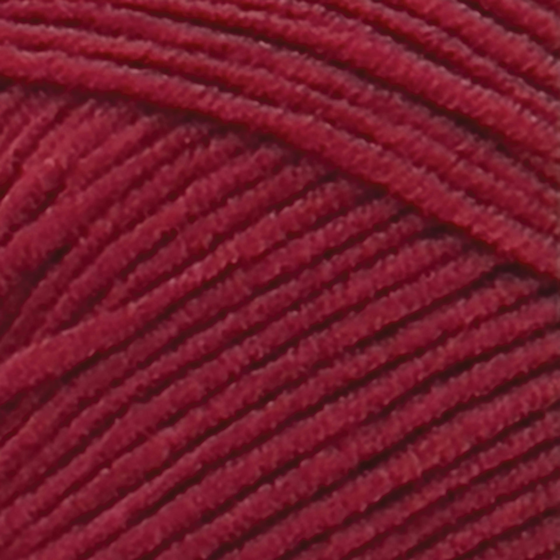 Lion Brand Made With Love The Cottony One Yarn - Robbie Red - close-up