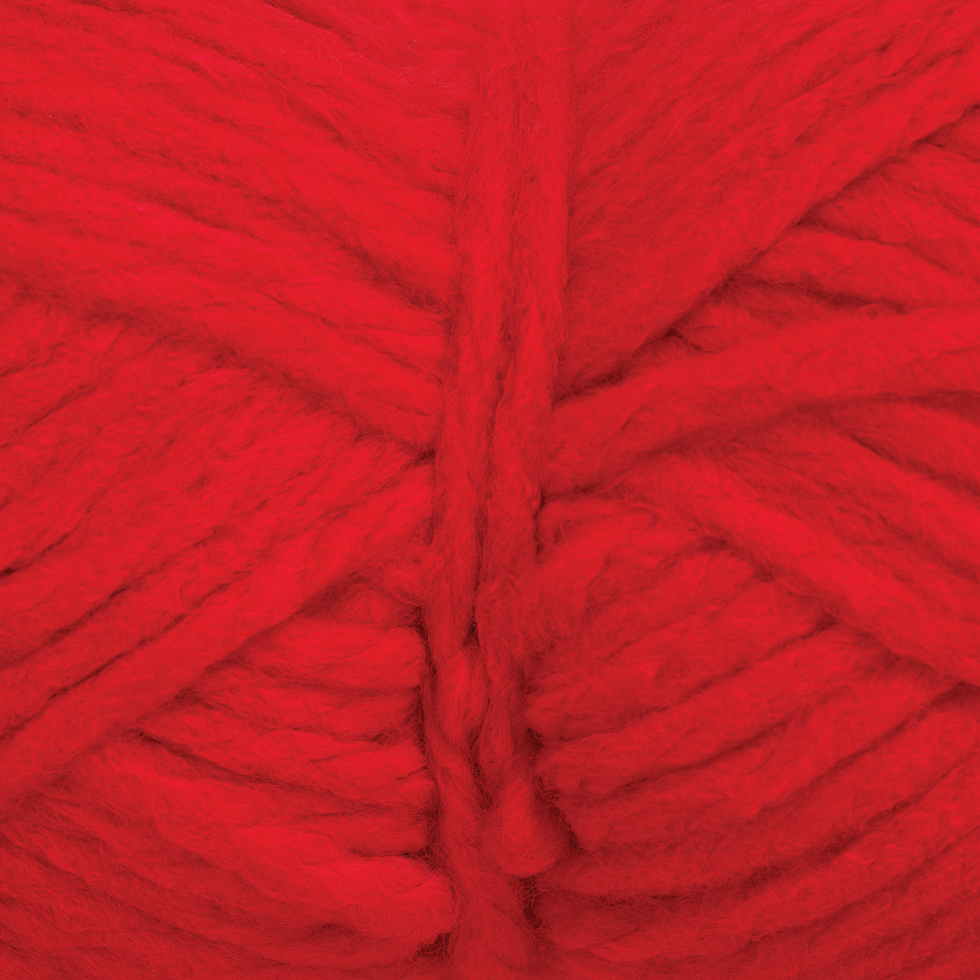 Pepperell Jumbo Roving 3-Ply Craft Yarn - 8 oz, 150 yds, Red - close-up