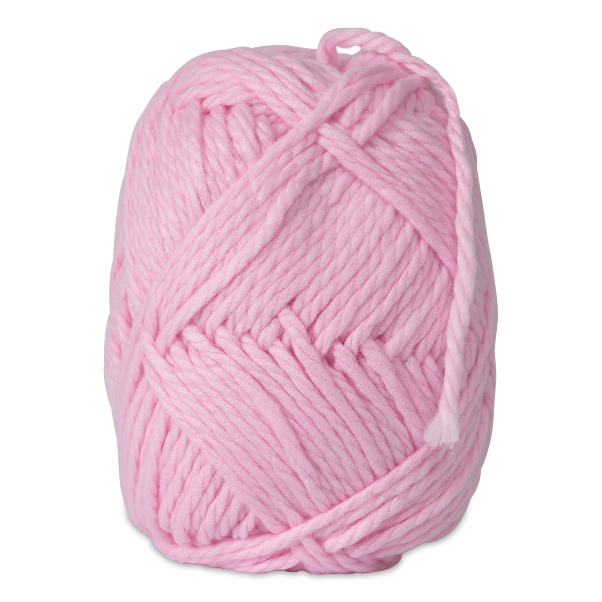 Pepperell Jumbo Roving 3-Ply Craft Yarn - 8 oz, 150 yds, Light Pink