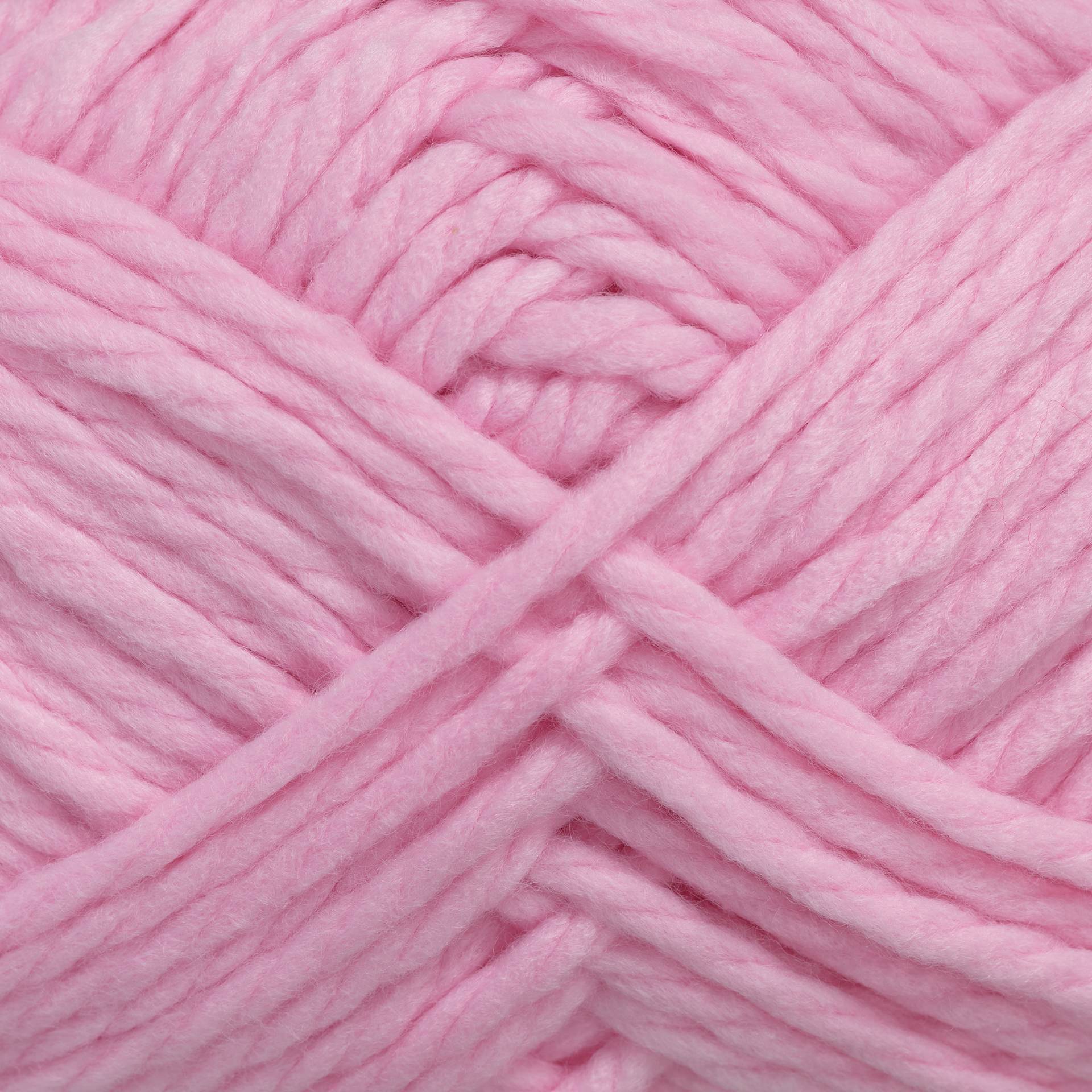Pepperell Jumbo Roving 3-Ply Craft Yarn - 8 oz, 150 yds, Light Pink - close-up