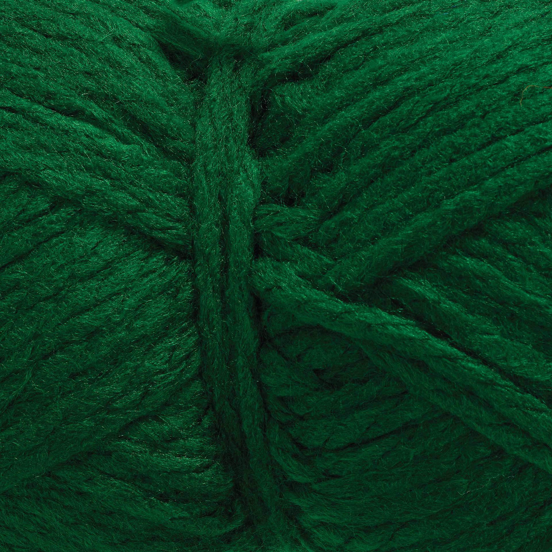 Pepperell Jumbo Roving 3-Ply Craft Yarn - 8 oz, 150 yds, Dark Green - close-up