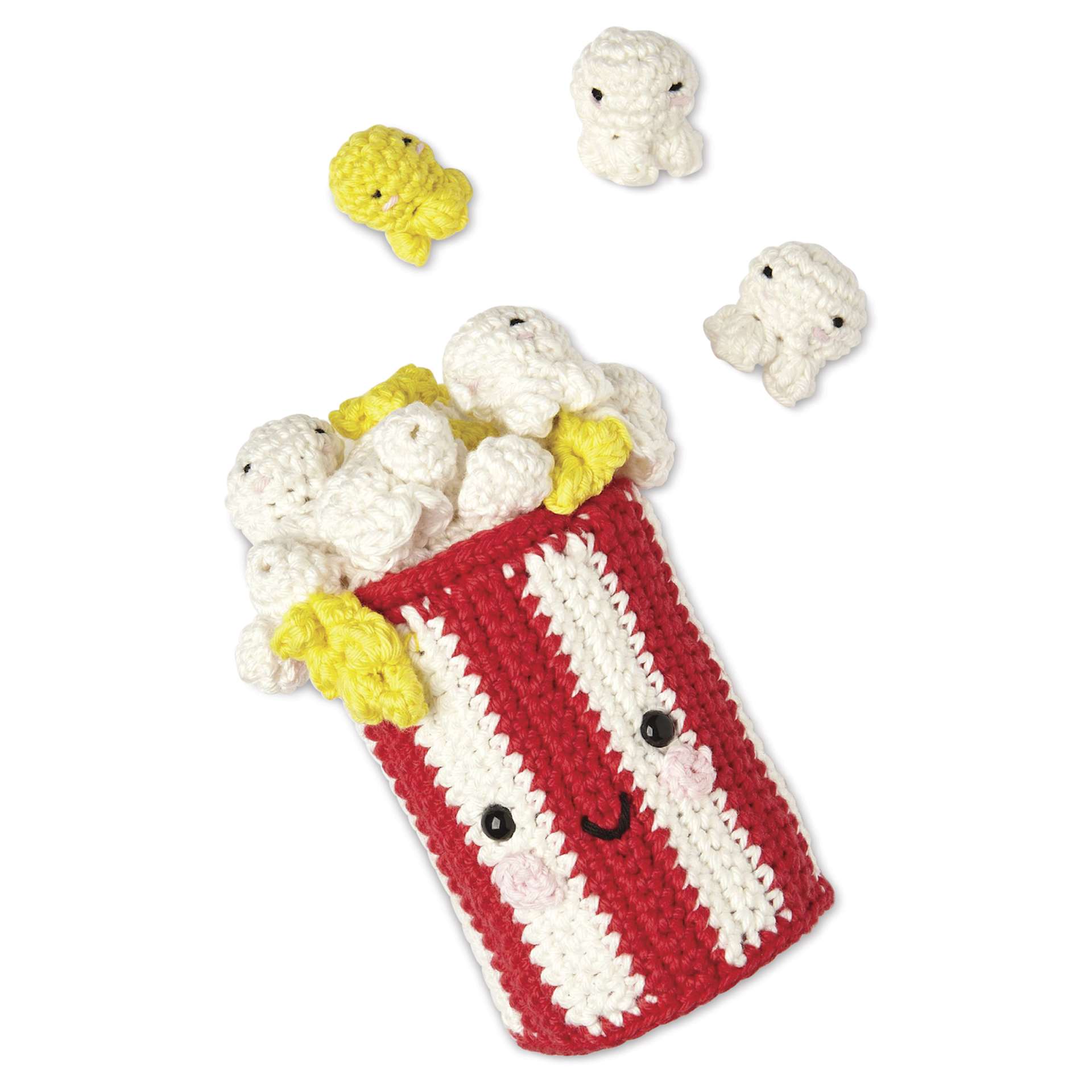 DMC Amigurumi Kits - Pop the Corn - finished example