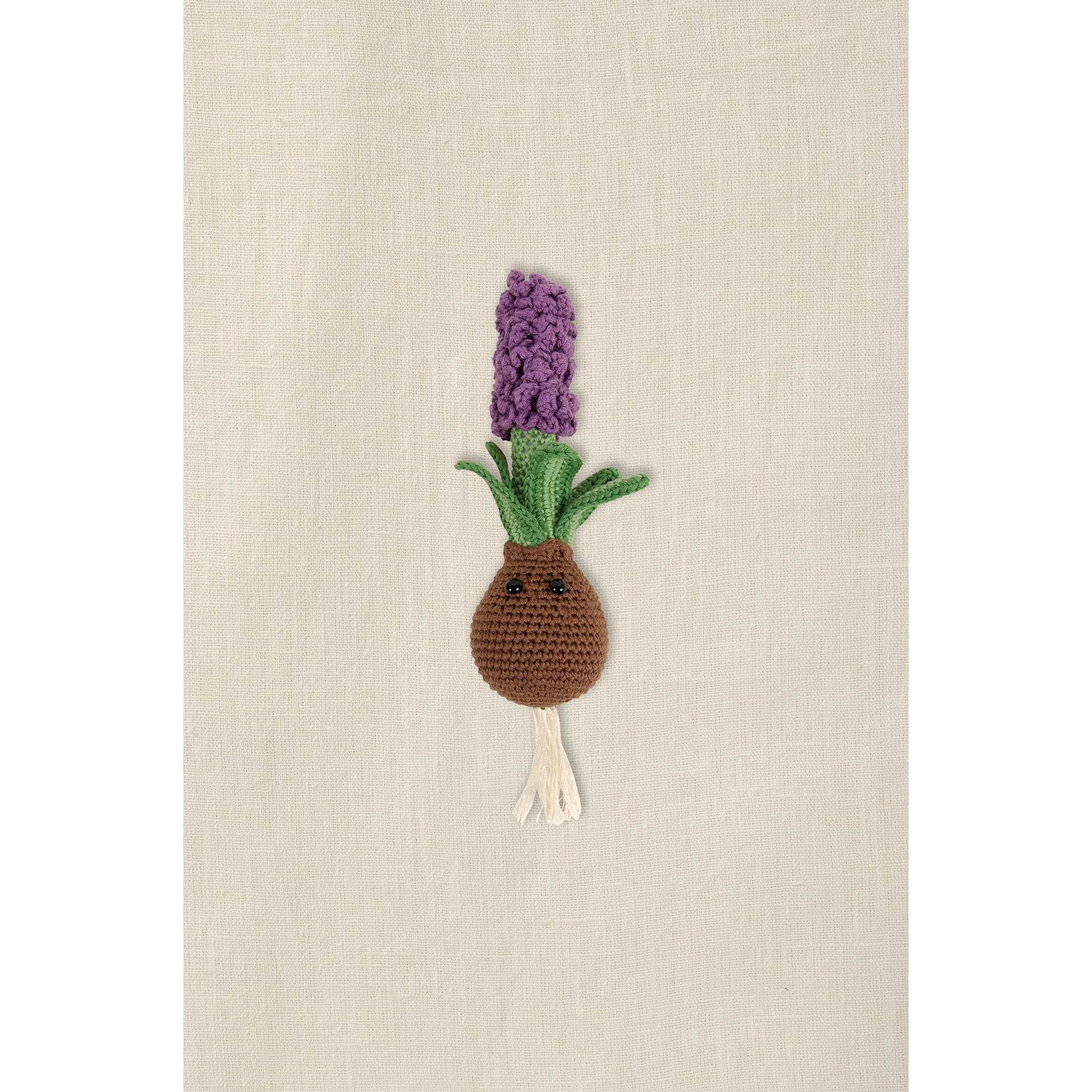 DMC Amigurumi Plant Kit - Hyacinth, finished piece