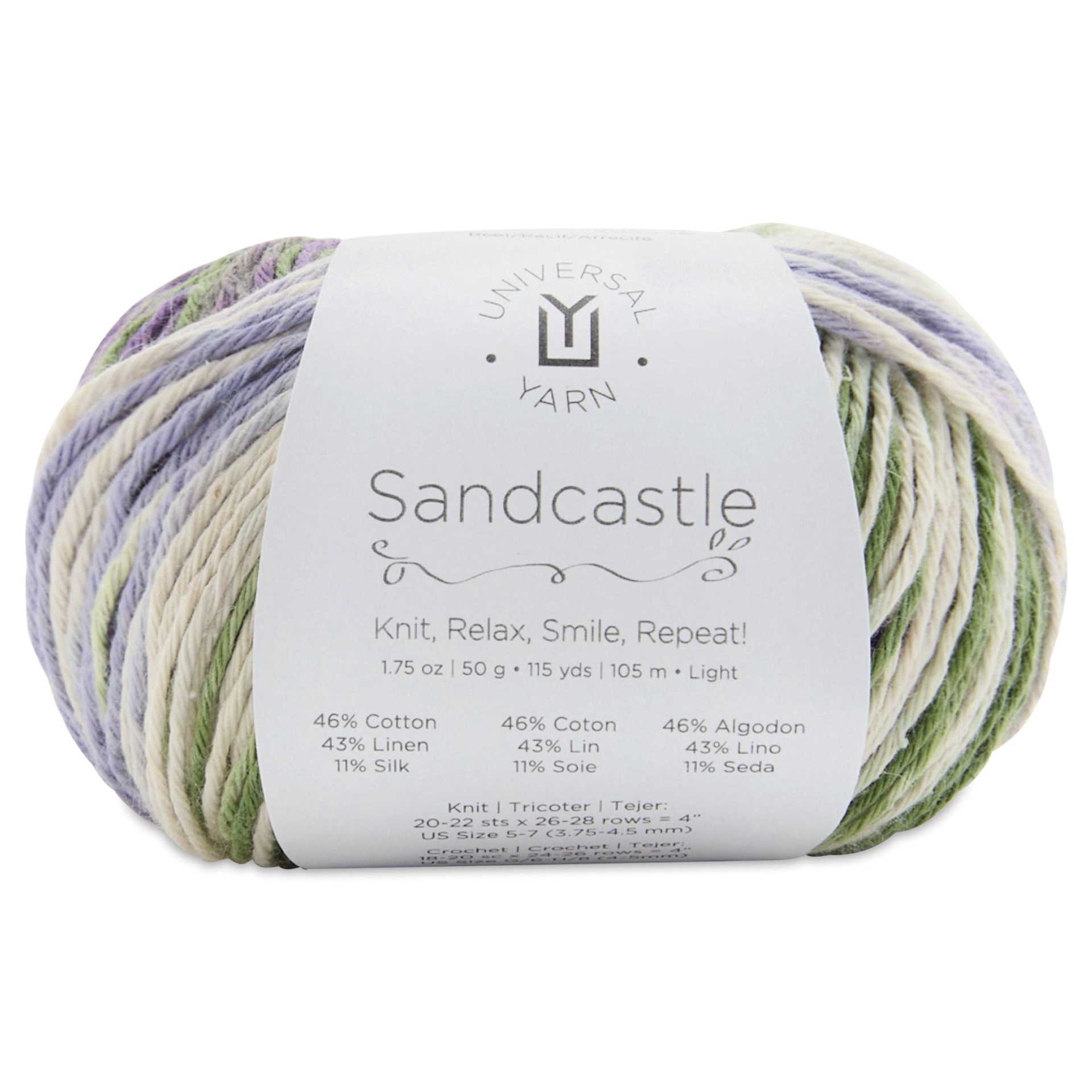 Universal Yarn Sandcastle Yarn - Reef, 115 yds