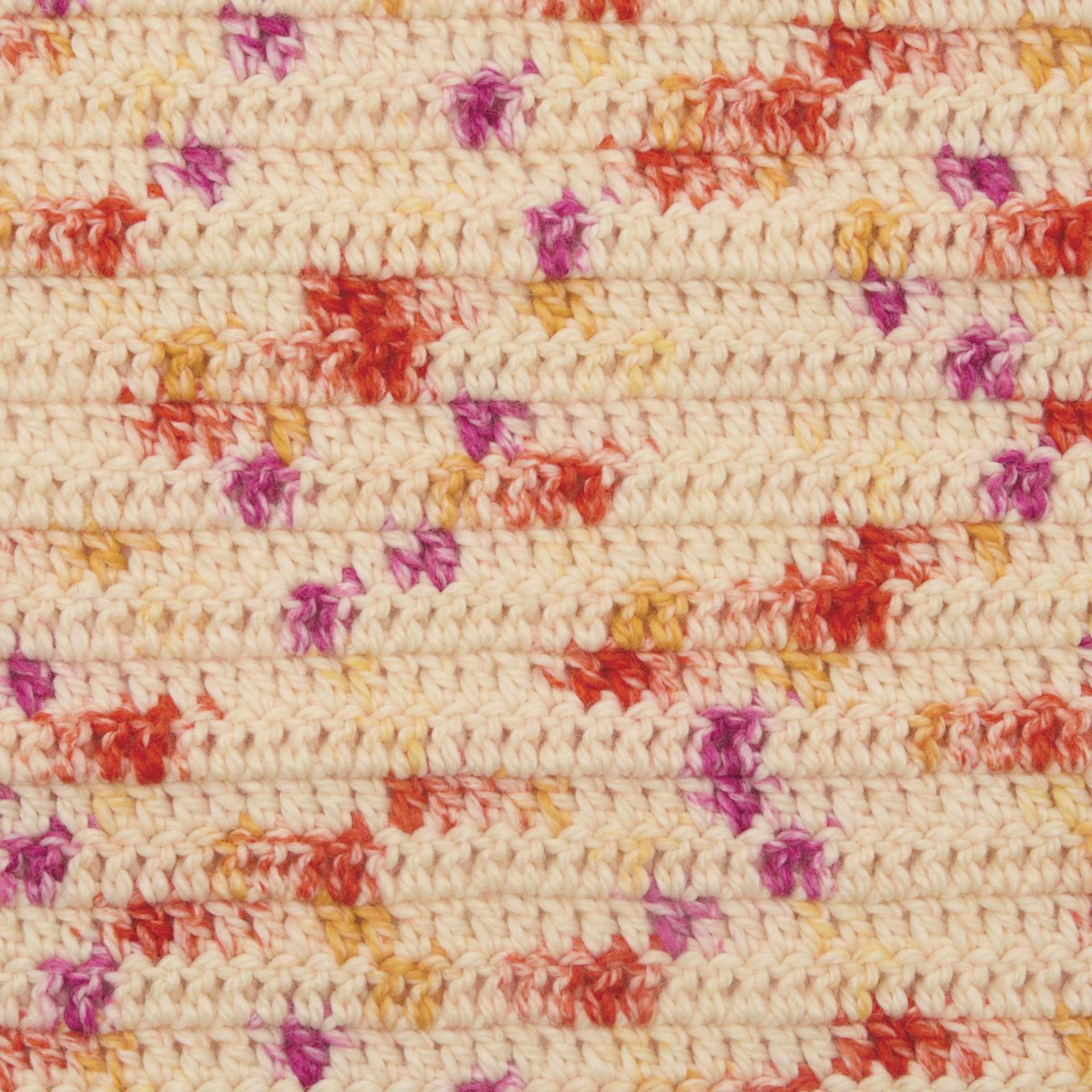 Premier Yarn Elle By Me Charlotte Multi Yarn - Azalea - finished knitting pattern example, dots