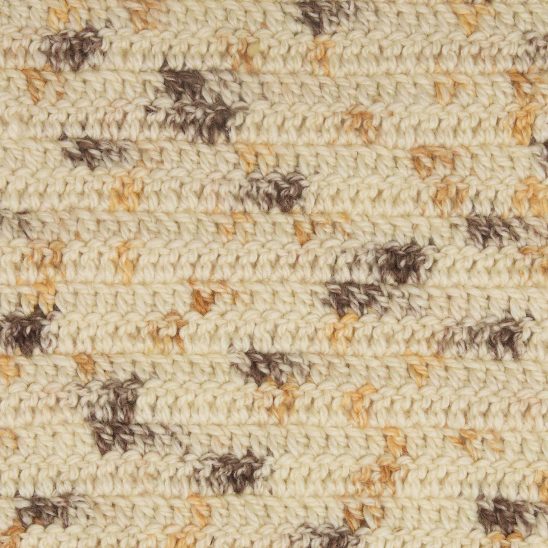 Premier Yarn Elle By Me Charlotte Multi Yarn - Chocolate, 164 yds finished knitting pattern example, dots