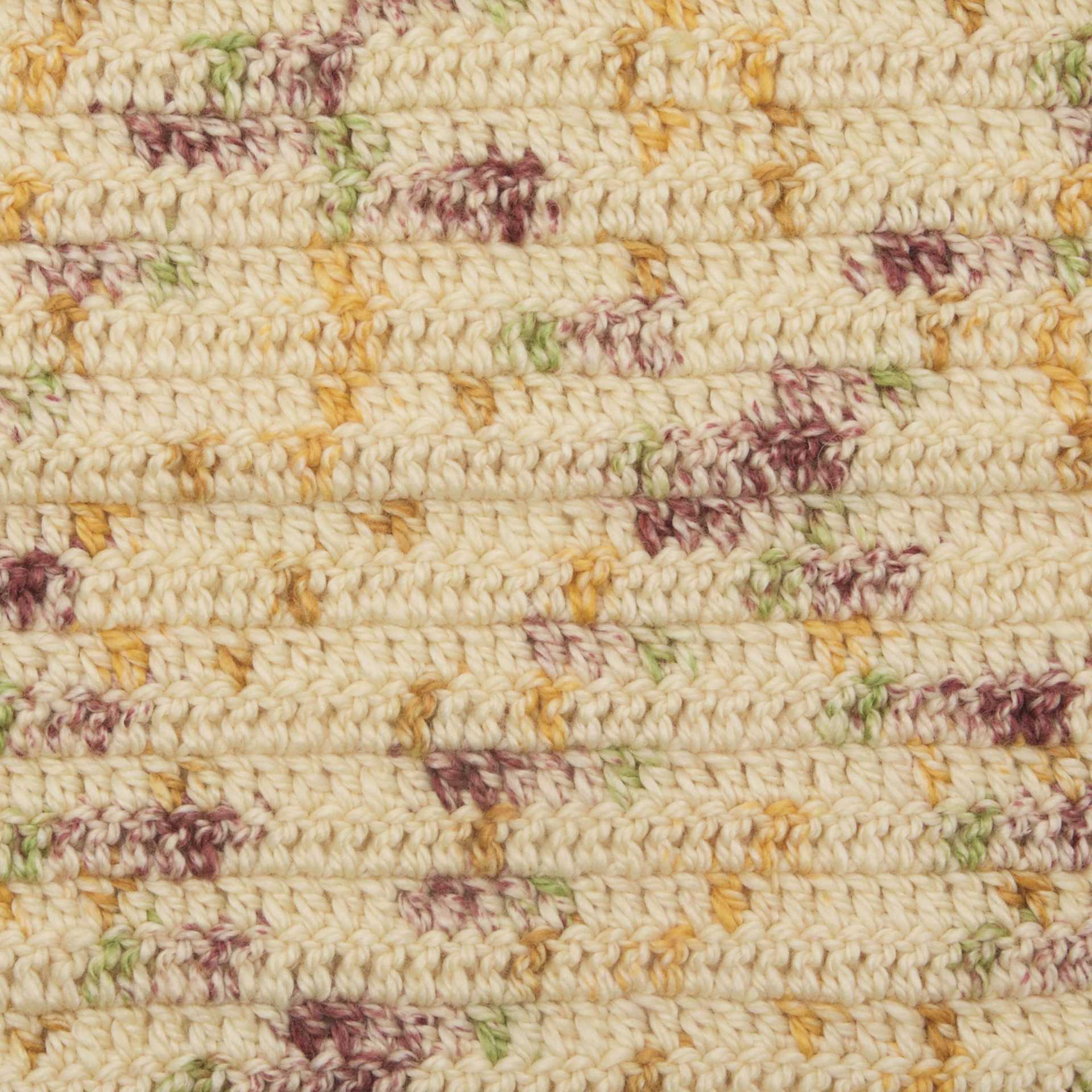 Premier Yarn Elle By Me Charlotte Multi Yarn - Cherry - finished knitting pattern example, dots