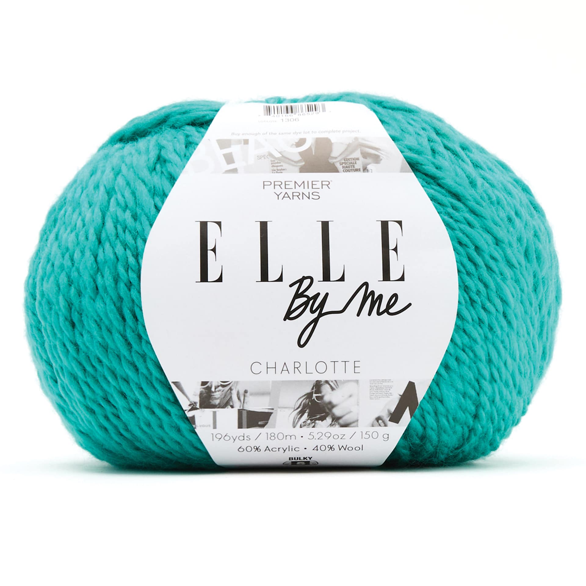 Premier Yarn Elle By Me Charlotte Solids Yarn - Riviera, 196 yds