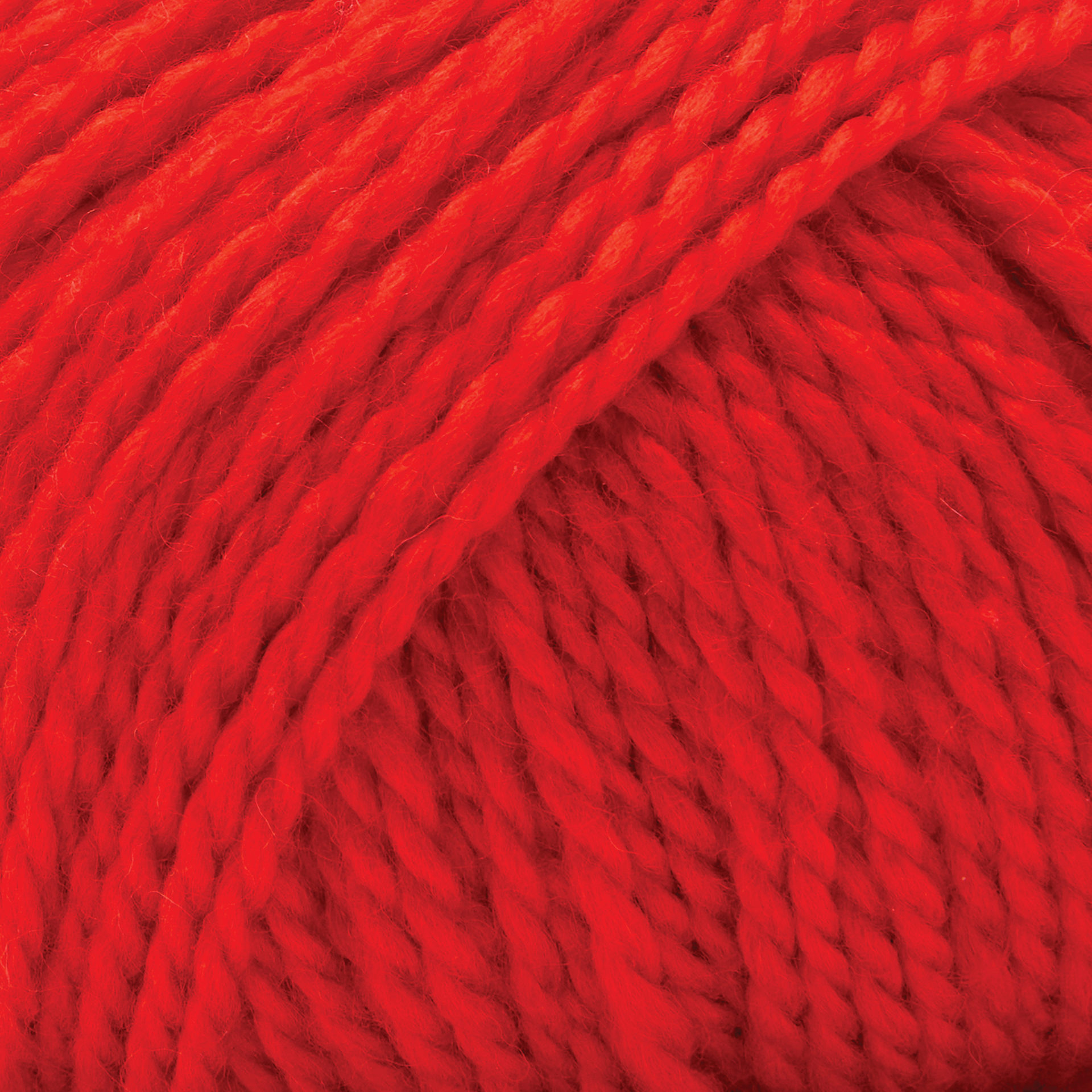 Premier Yarn Elle By Me Charlotte Solids Yarn - Vermillion, 196 yds close up showing texture