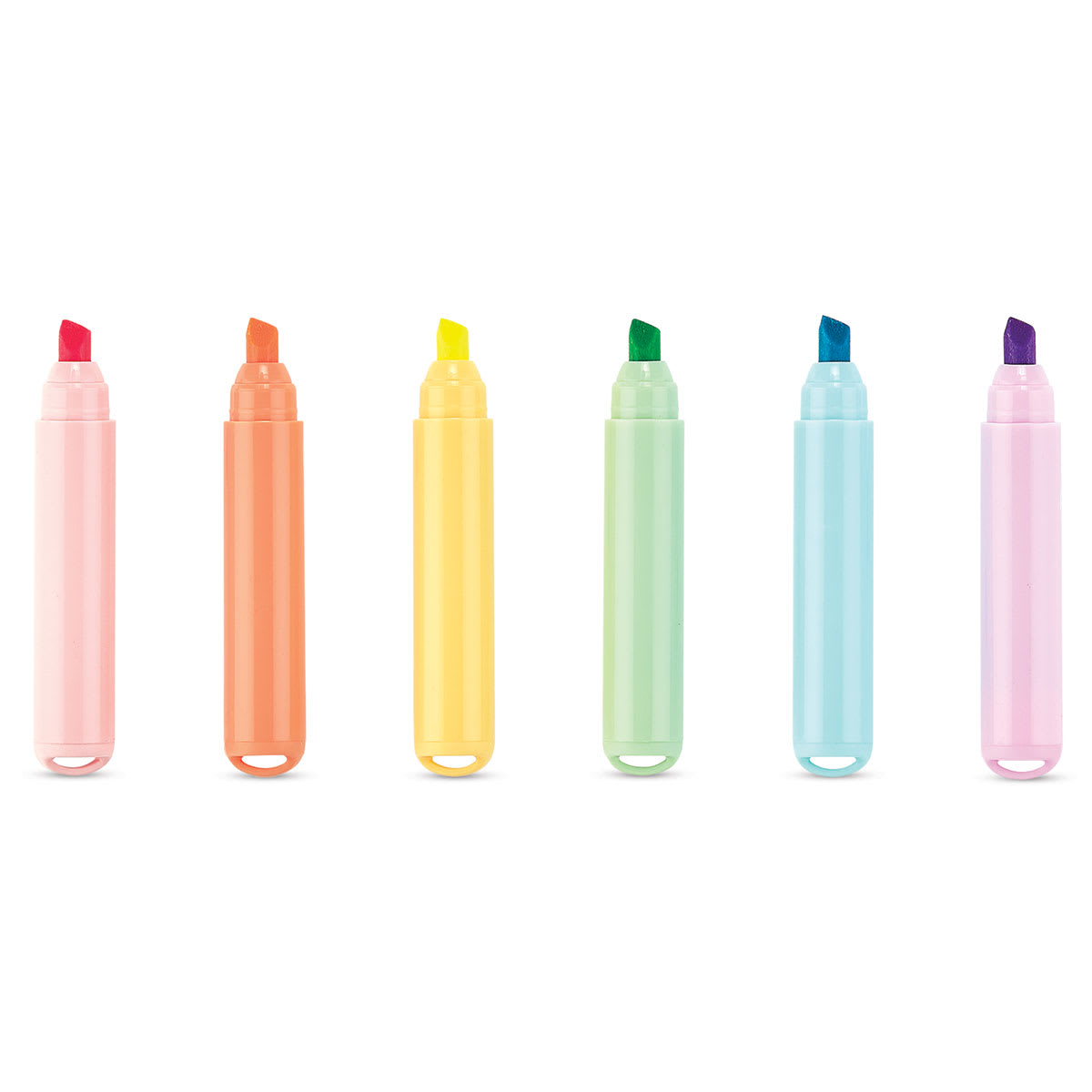 Ooly Beary Sweet Mini Scented Highlighters, caps removed