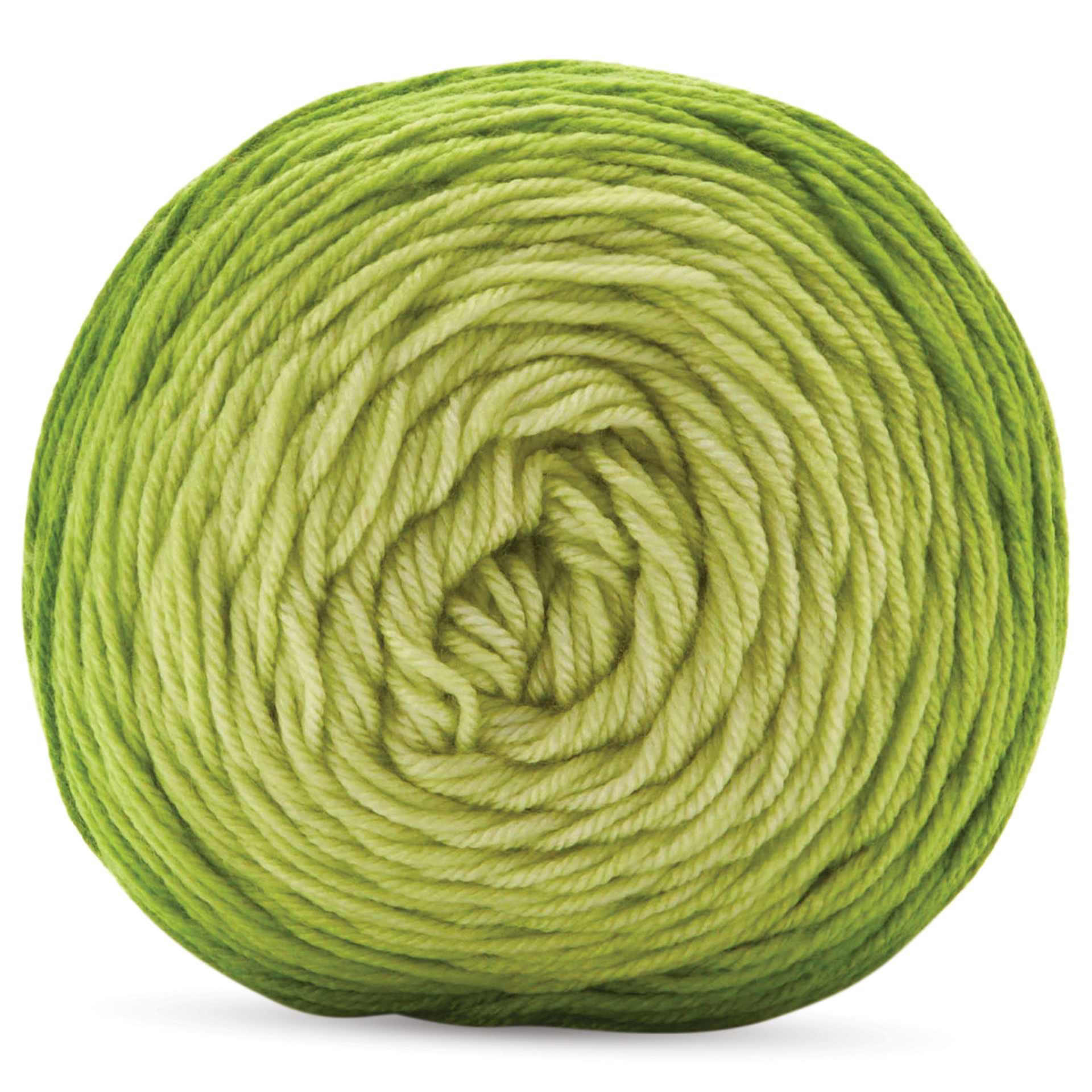 Premier Yarns Anti-Pilling Everyday Worsted Gradient Yarn - Green Tones, 360 yds - underside