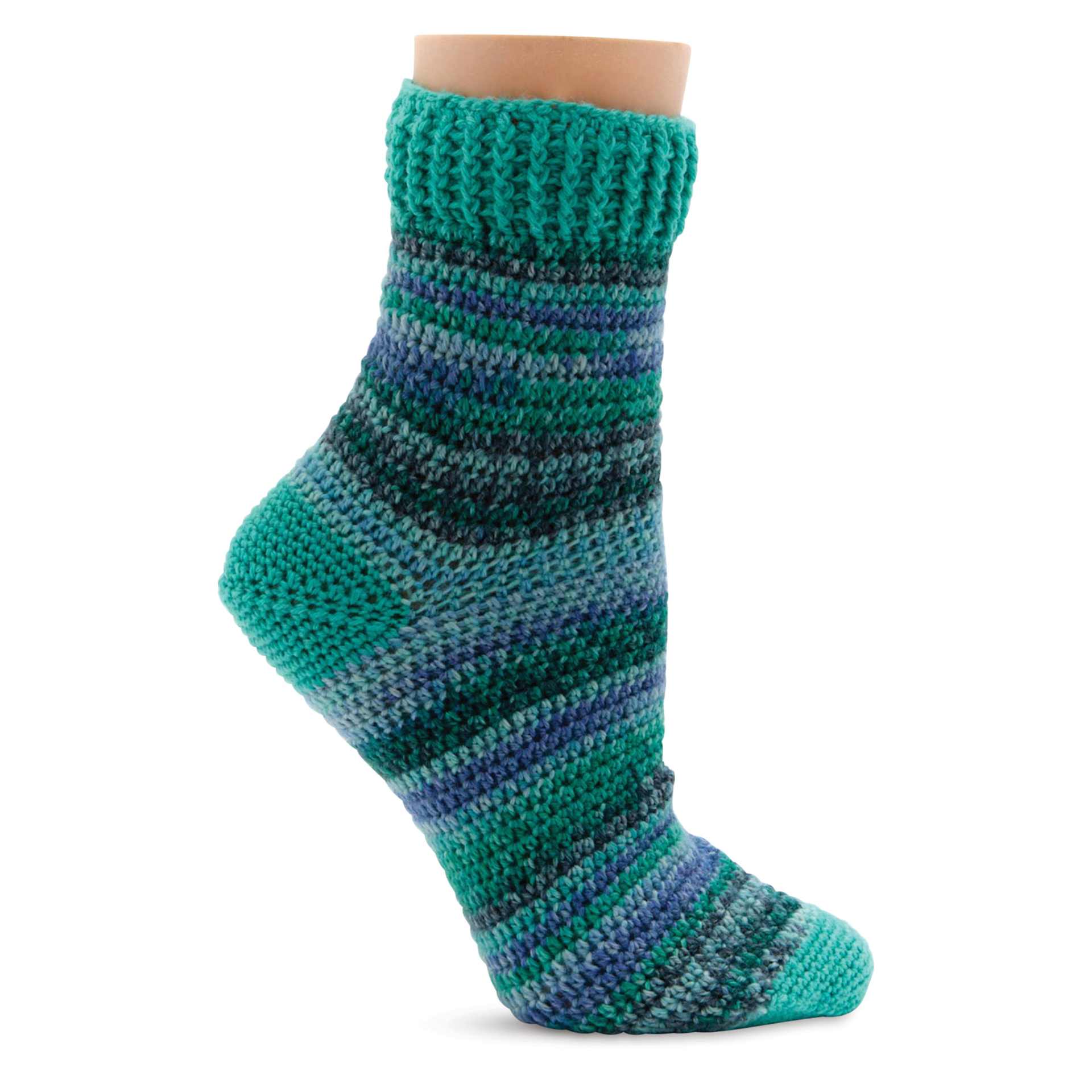 Premier Yarn Sock Kit - Prep School - crochet sock