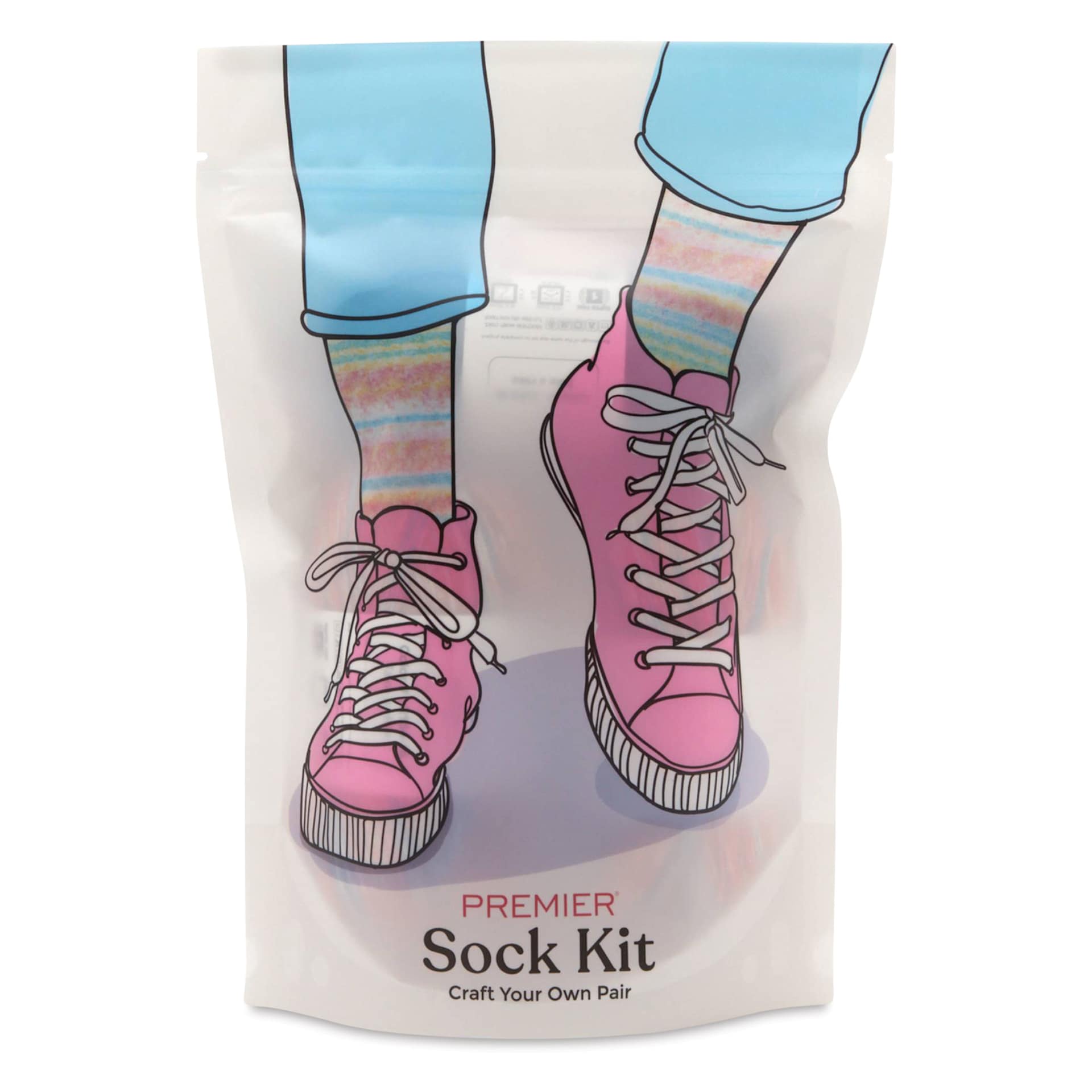 Premier Yarn Sock Kit - Take a Hike - front of packaging