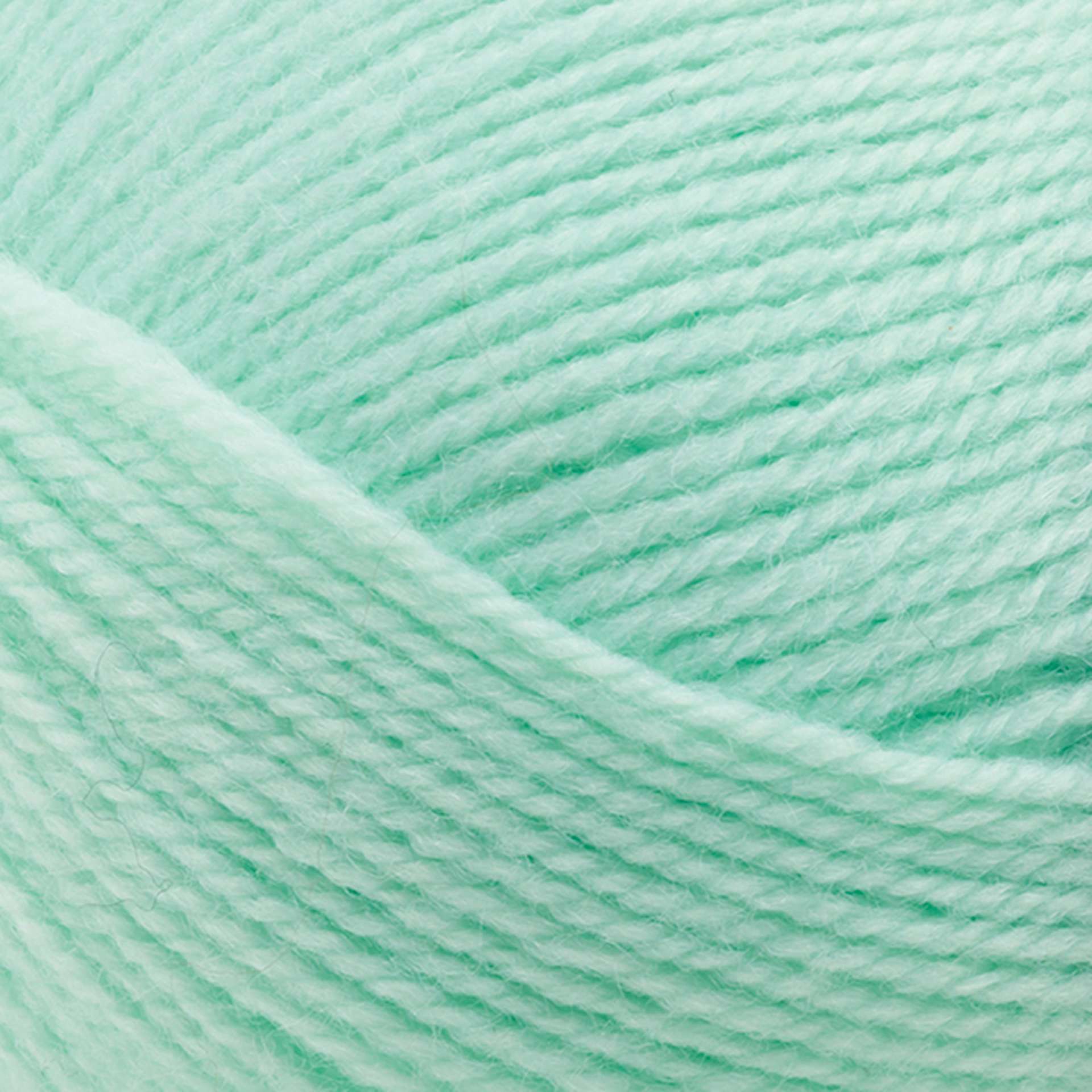 Lion Brand Baby Soft Yarn - Mint, close-up