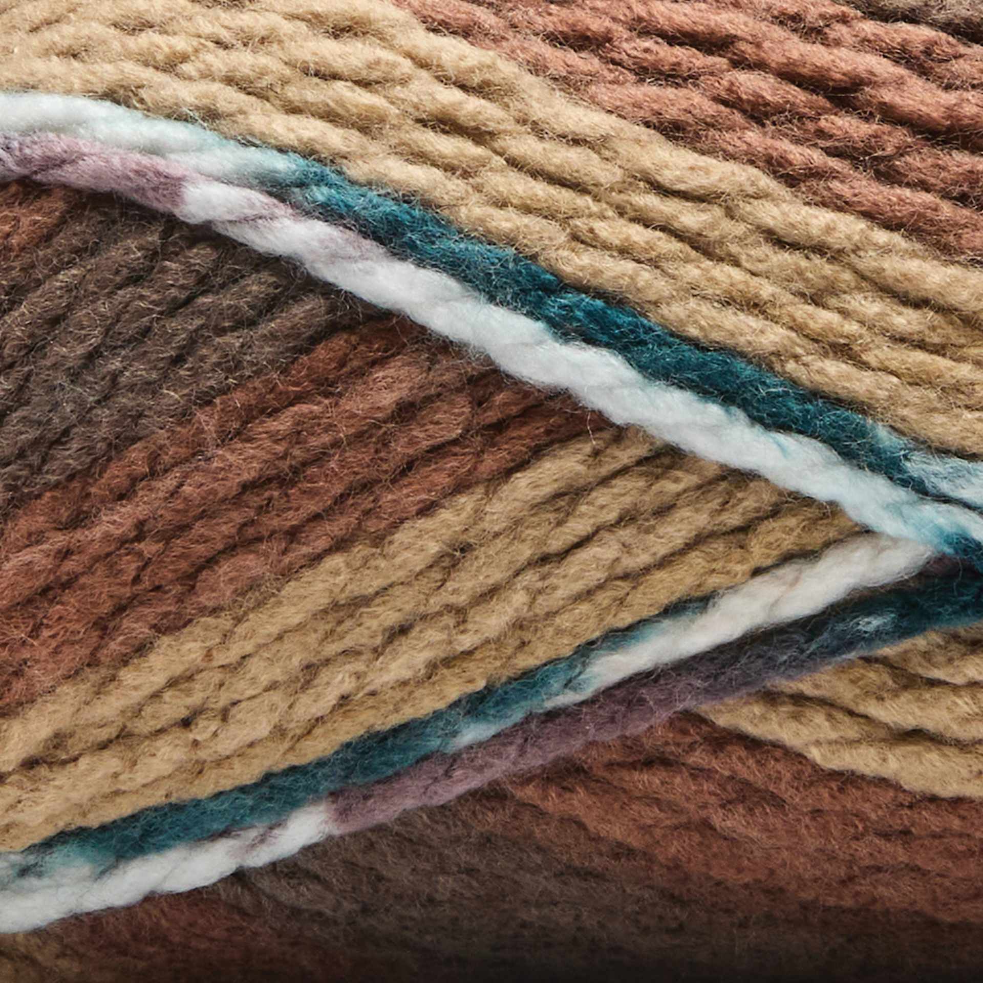 Premier Yarn Bloom Chunky Yarn - Cattail, 109 yds close up showing texture