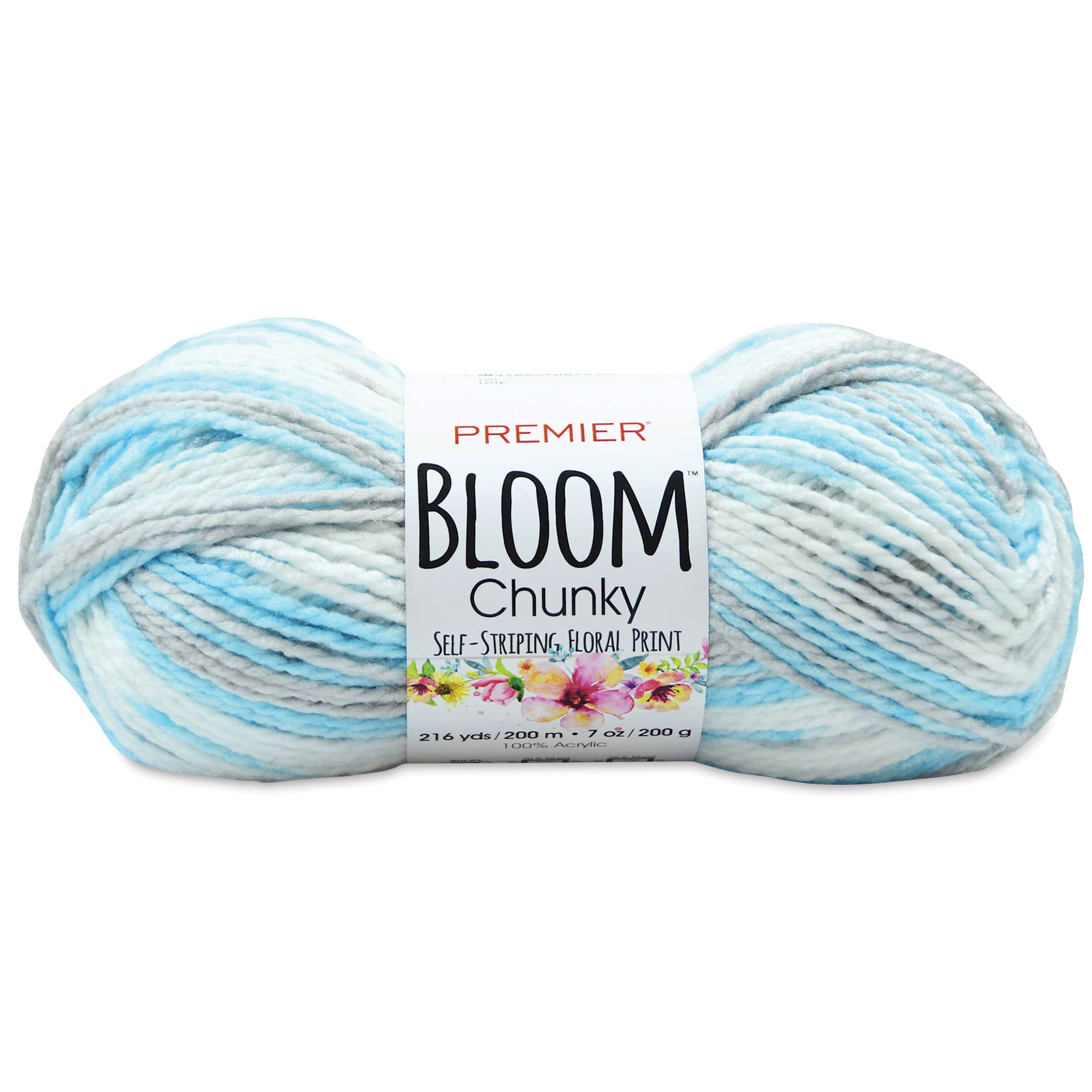 Premier Yarn Bloom Chunky Yarn - Bluebell