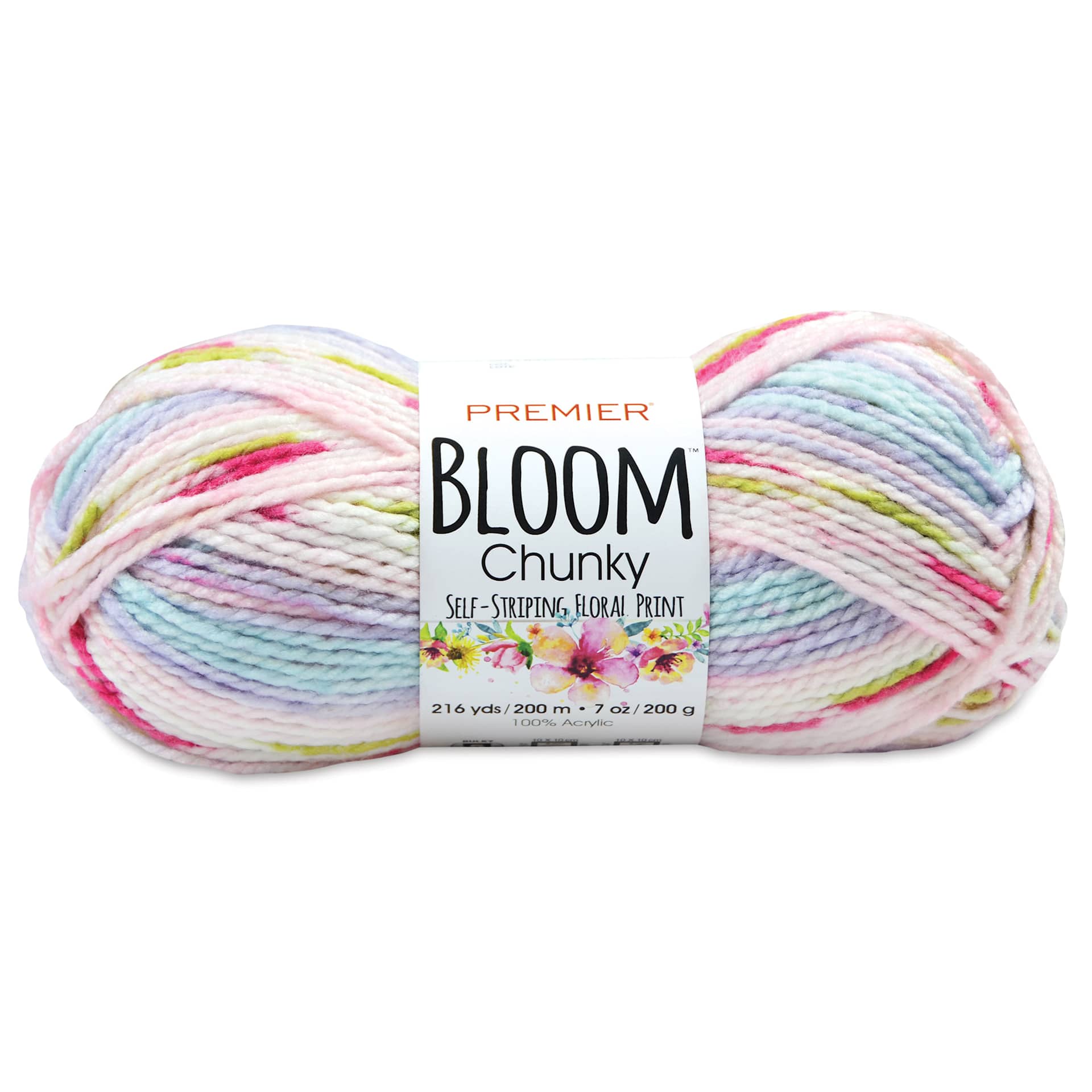 Premier Yarn Bloom Chunky Yarn - Hydrangea