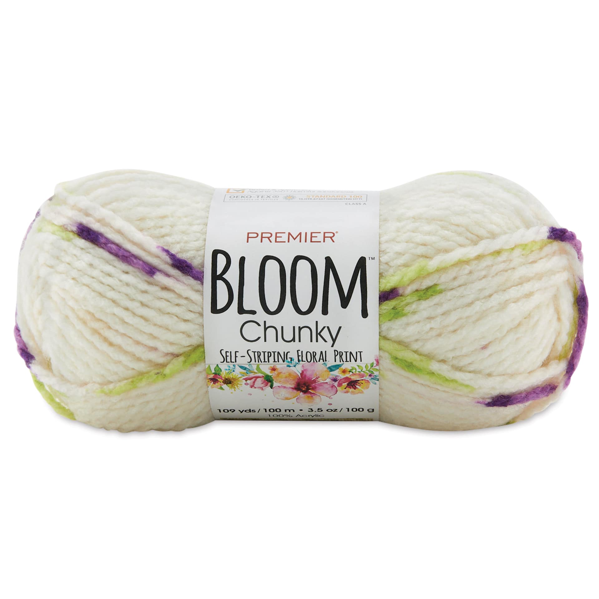 Premier Yarn Bloom Chunky Yarn - Violet