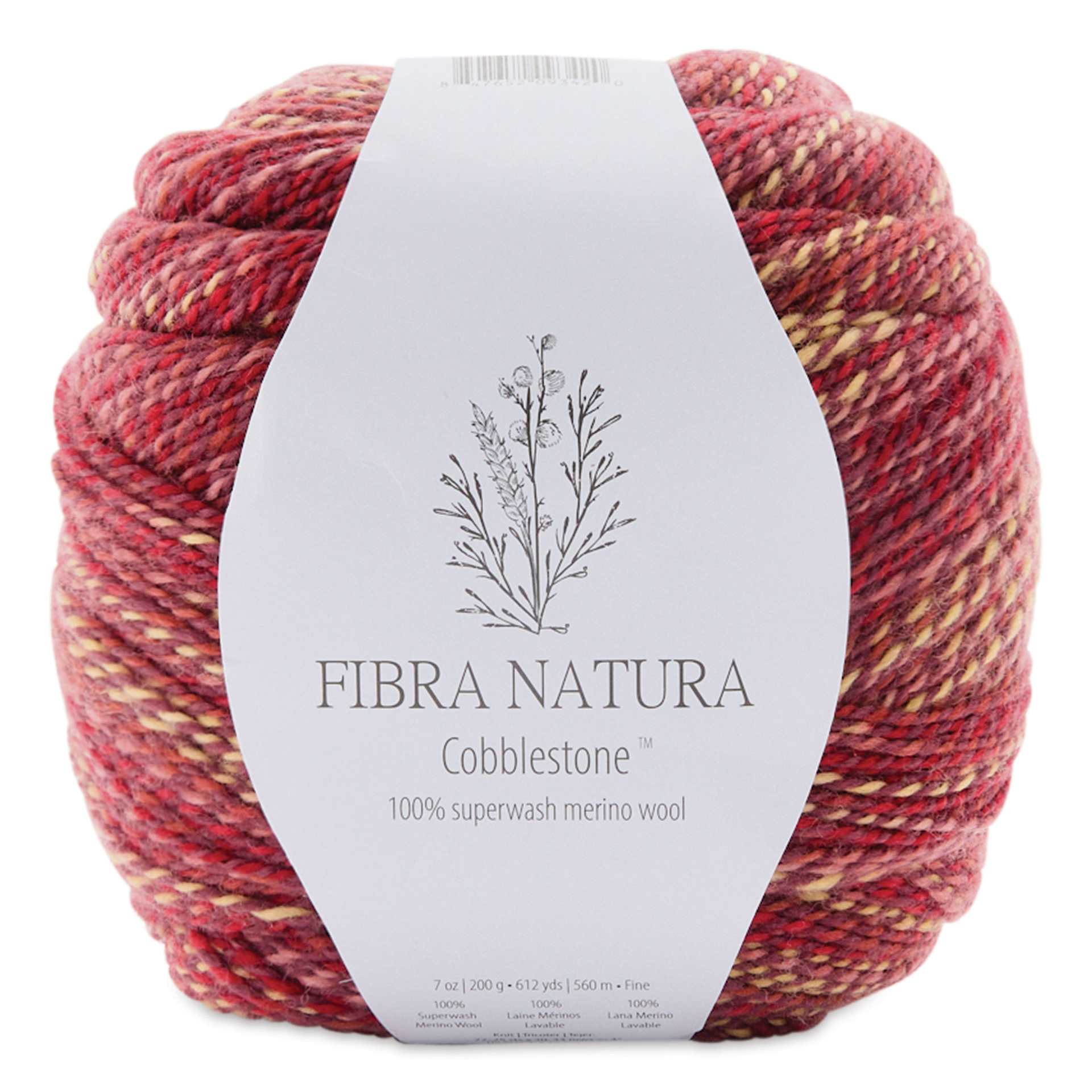 Fibra Natura Cobblestone Yarn - Dragon's Breath, 612 Yards