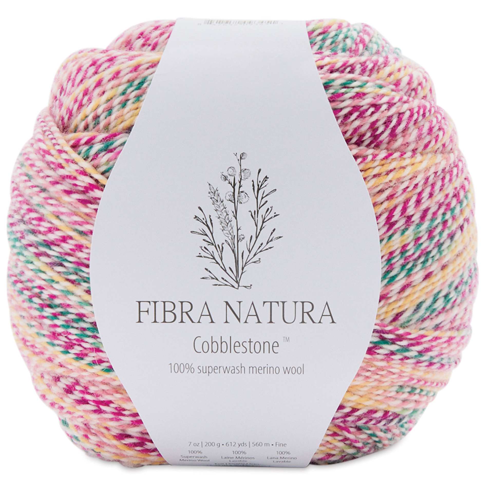 Fibra Natura Cobblestone Yarn - Tulip, 612 Yards