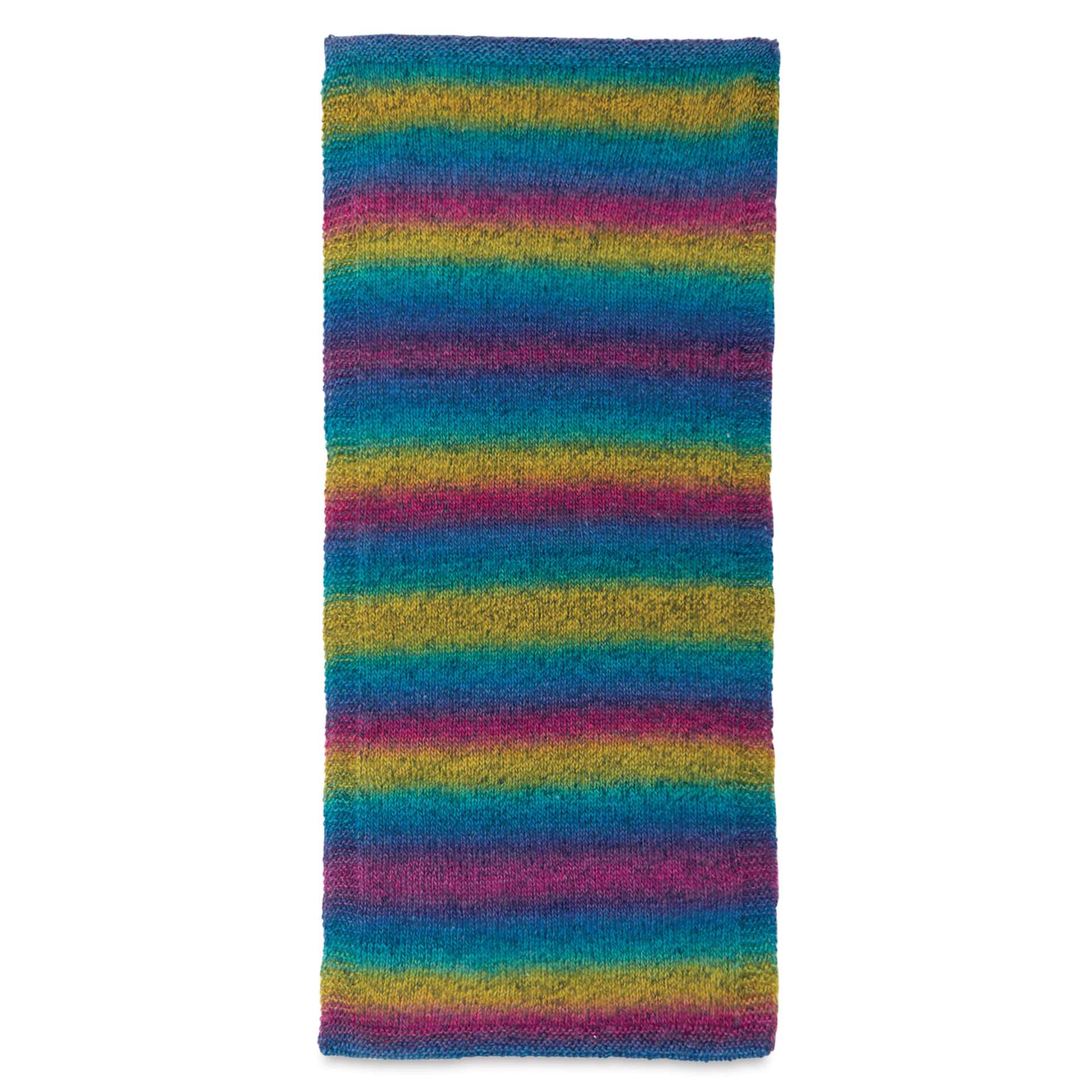Universal Yarn Colorburst Yarn - Cruise, knitted