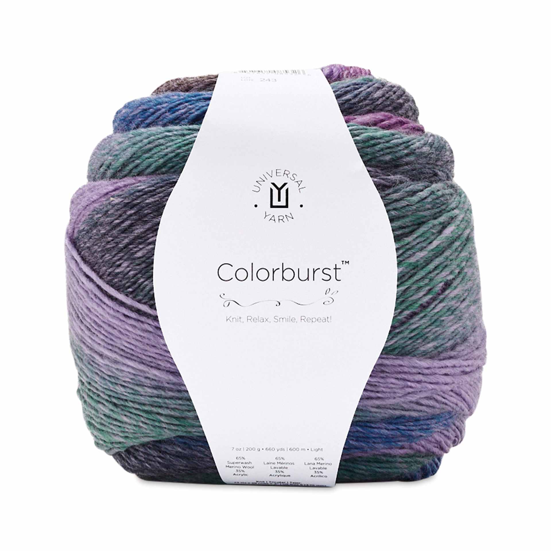 Universal Yarn Colorburst Yarn - Aries