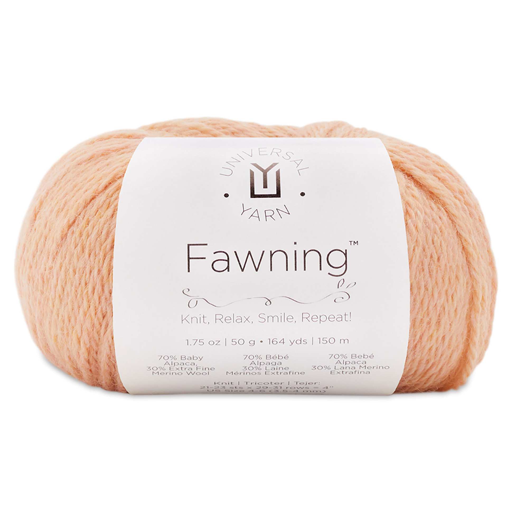 Universal Yarn Fawning Yarn - Cantaloupe