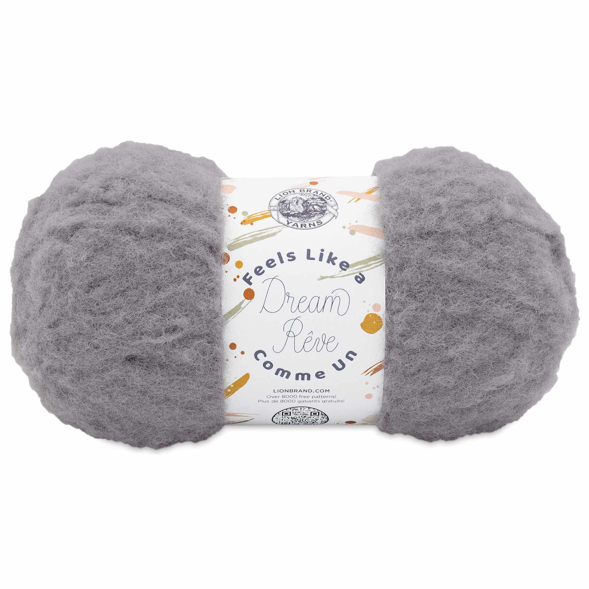 Lion Brand Feels Like A Dream Yarn - Sleet, 207 yds
