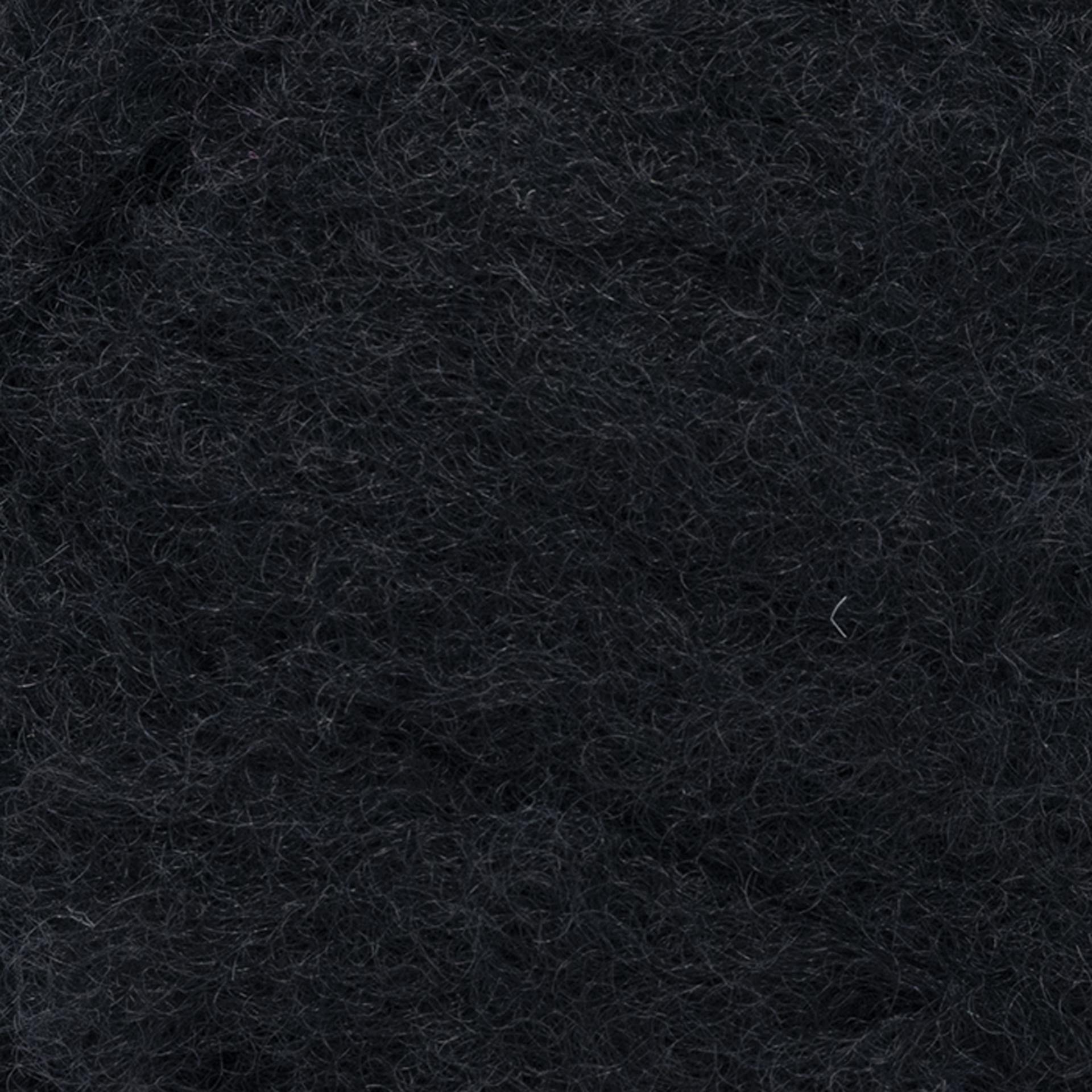 Lion Brand Feels Like A Dream Yarn - Caviar, close-up