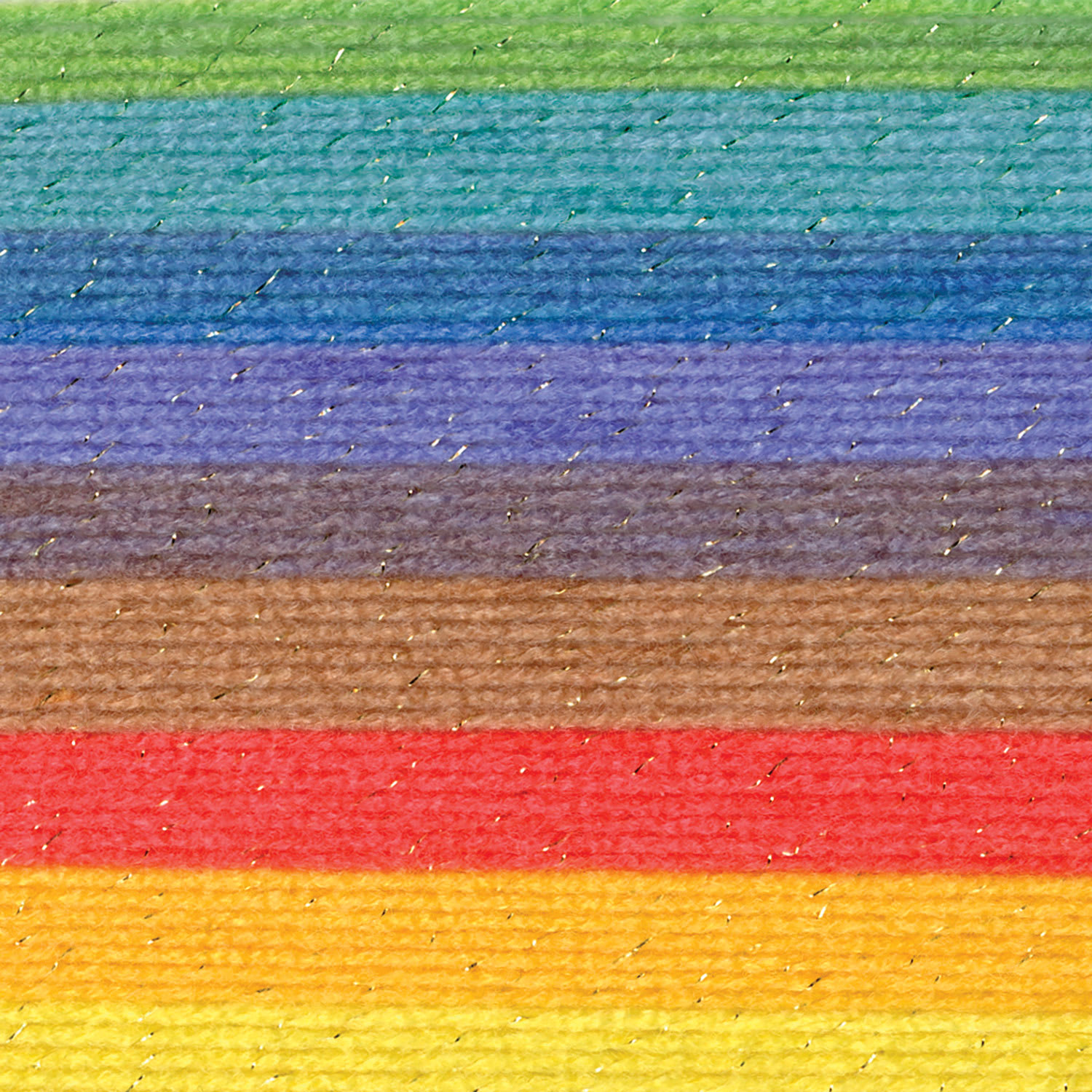 Lion Brand Mandala Sparkle Yarn - Hercules, close-up