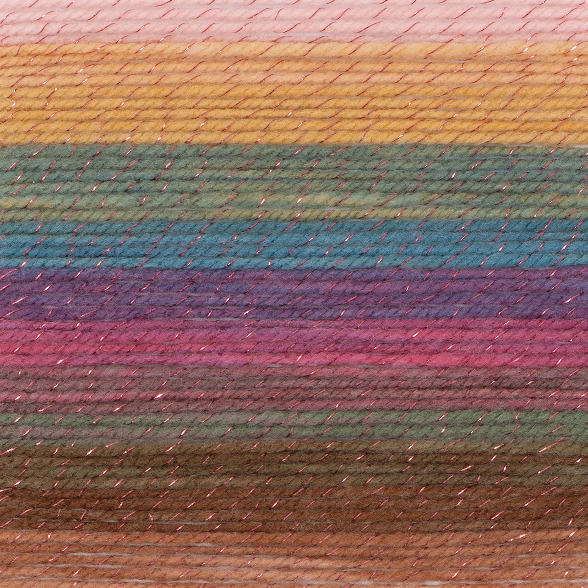 Lion Brand Mandala Sparkle Yarn - Cetus, close-up