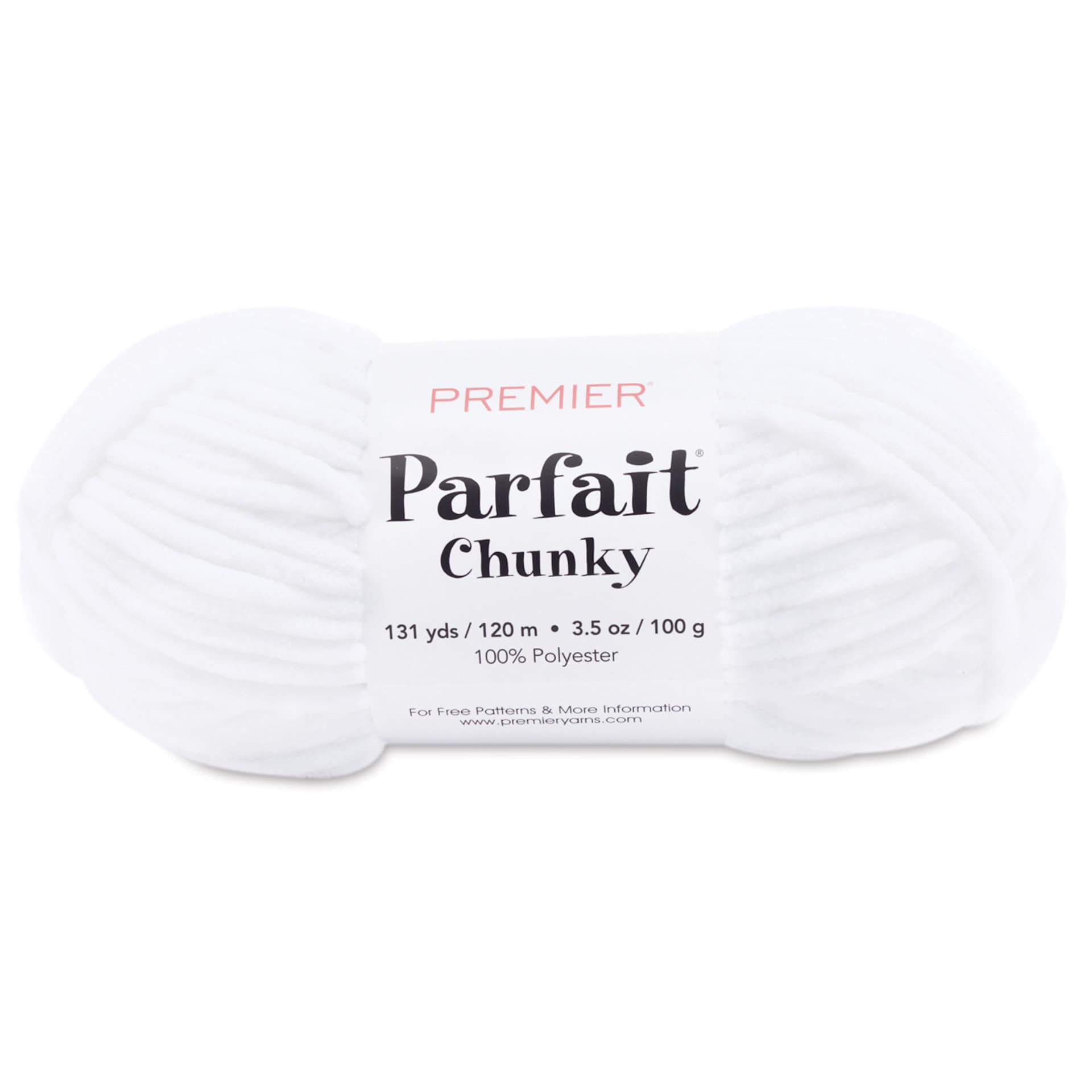 Premier Yarn Parfait Chunky Yarn - White