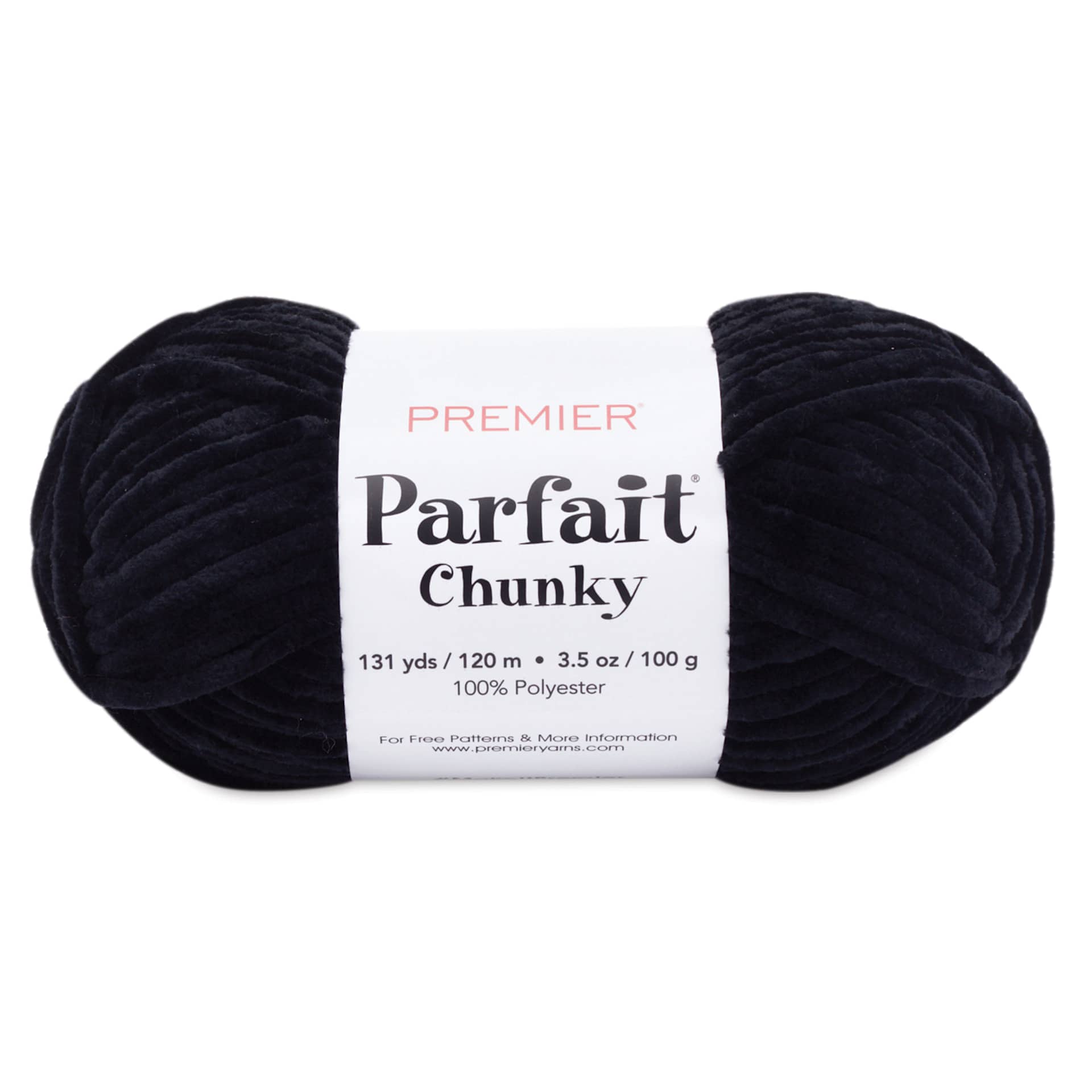 Premier Yarn Parfait Chunky Yarn - Black