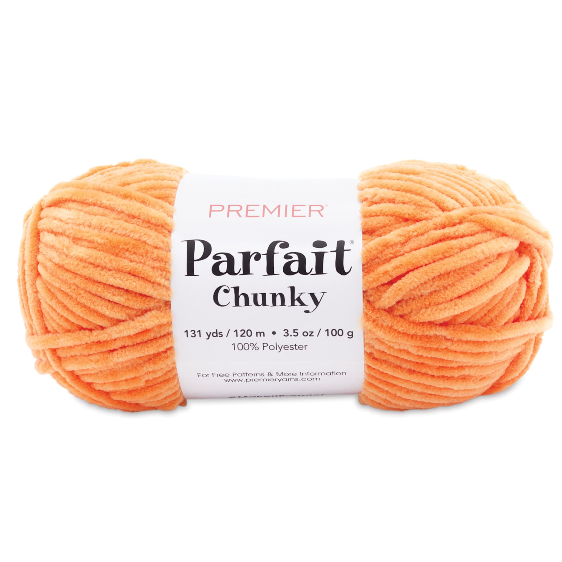 Premier Yarn Parfait Chunky Yarn - Tangerine