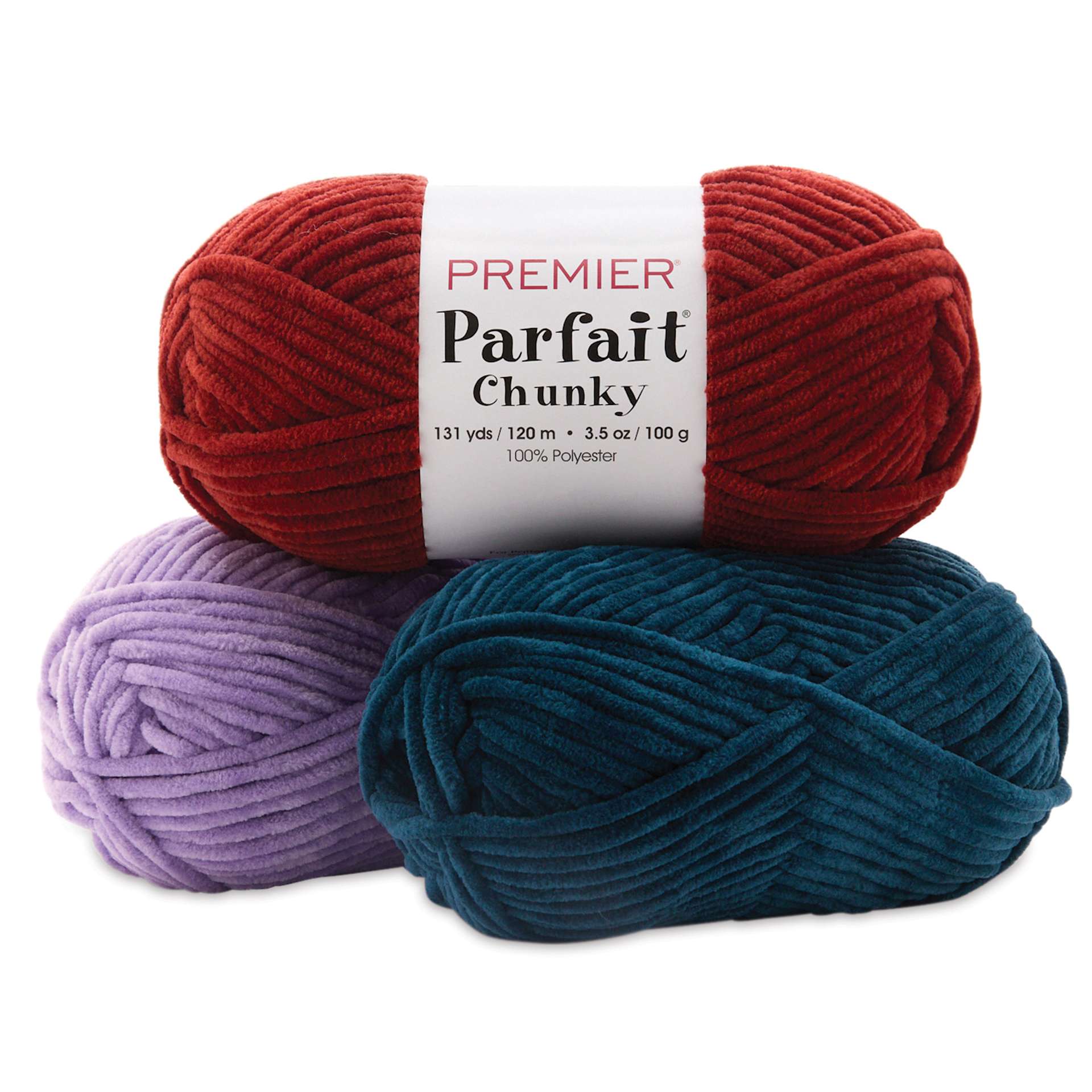 Premier Yarn Parfait Chunky Yarn - stacked