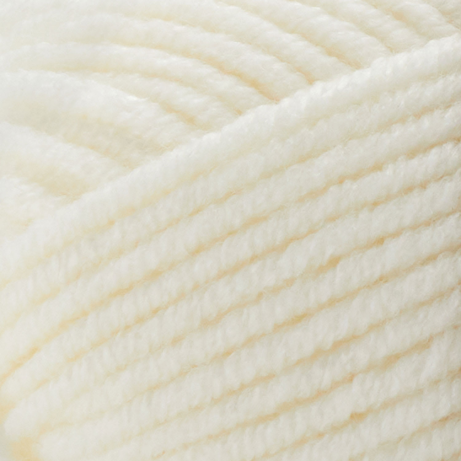Premier Yarn Basix Chunky Yarn - Cream, close-up