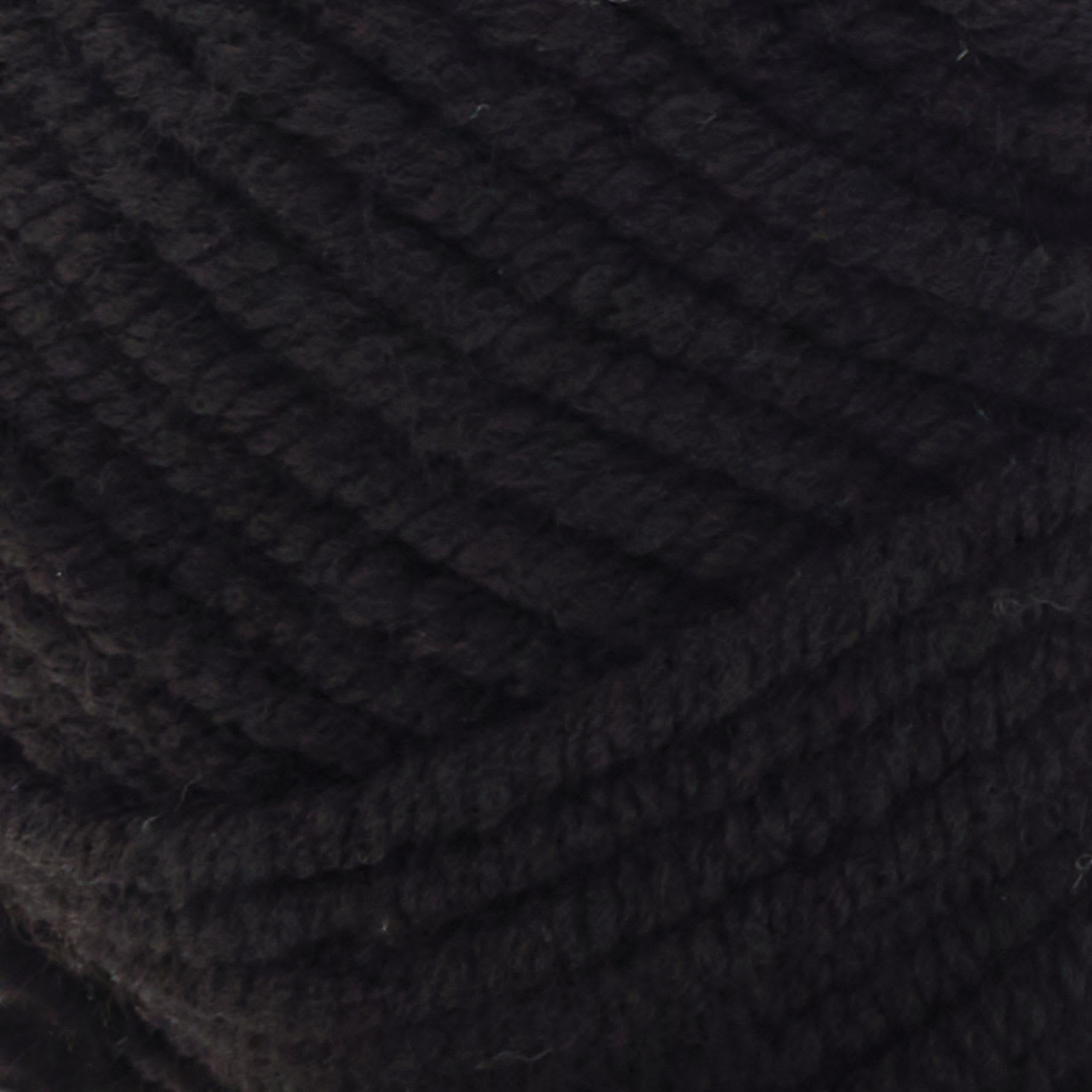 Premier Yarn Basix Chunky Yarn - Black, close-up