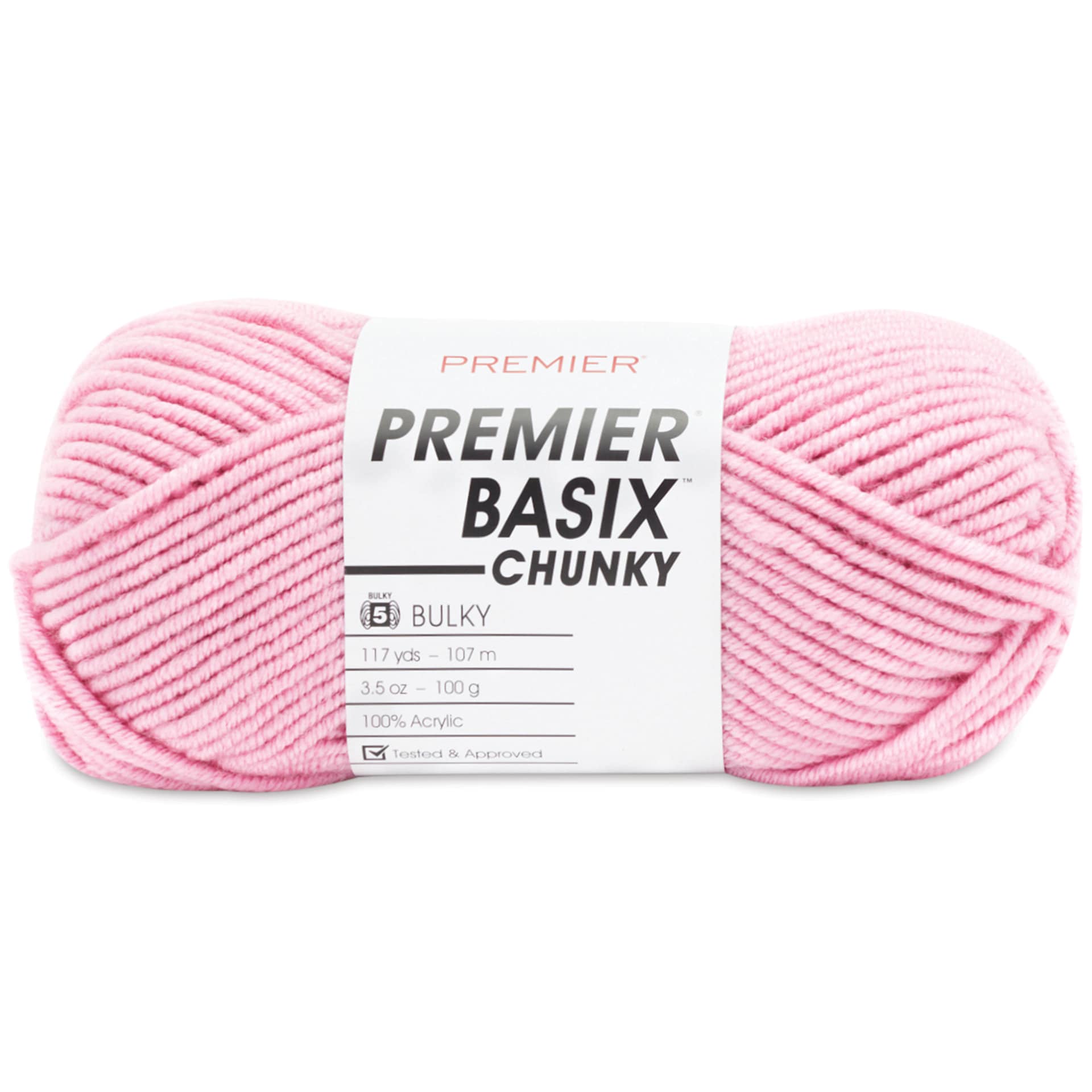 Premier Yarn Basix Chunky Yarn - Bubblegum