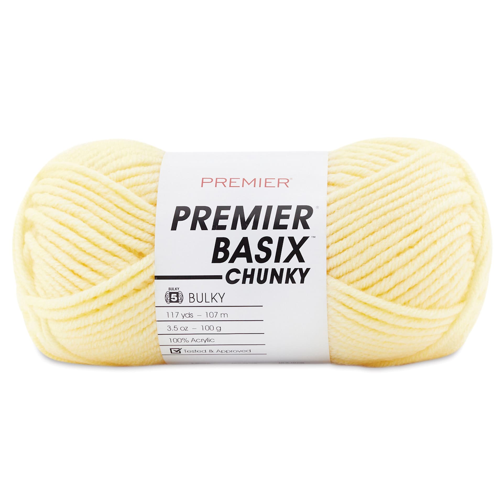 Premier Yarn Basix Chunky Yarn - Yellow