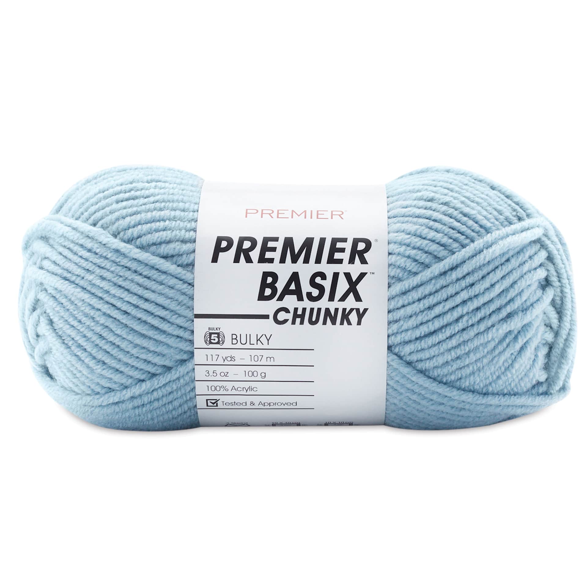 Premier Yarn Basix Chunky Yarn - Sky