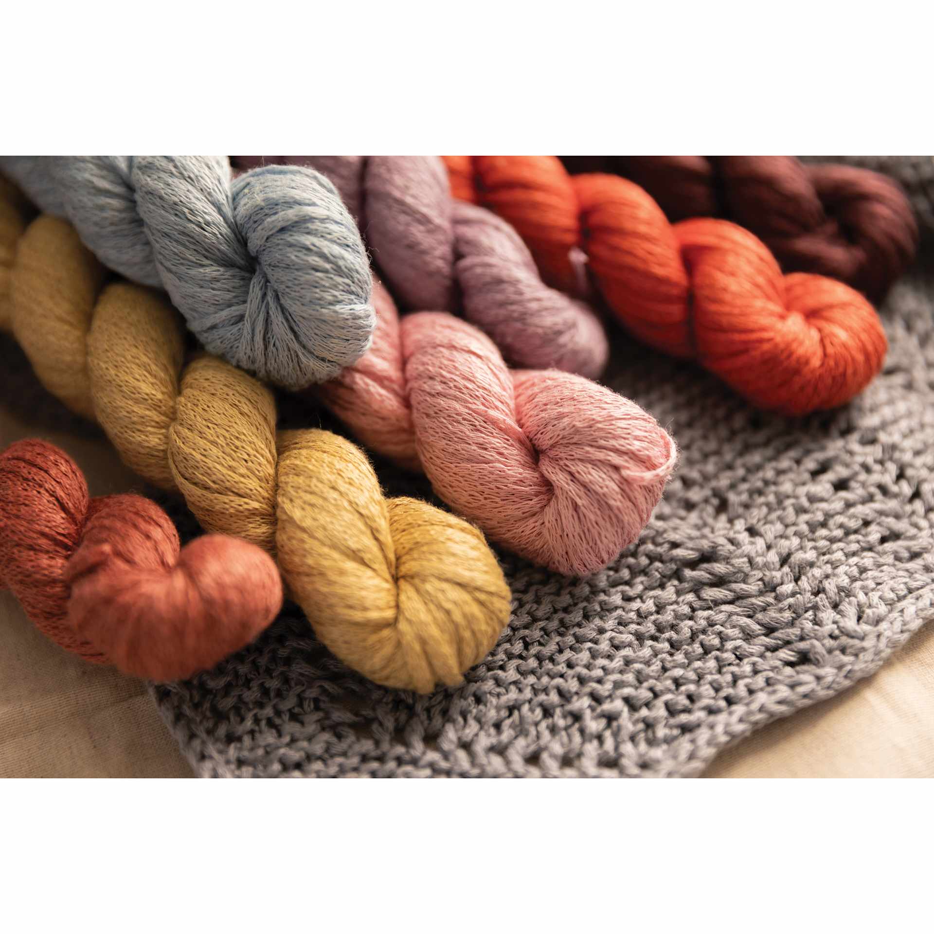 Quince & Co Kestrel Yarn - assorted warm colors