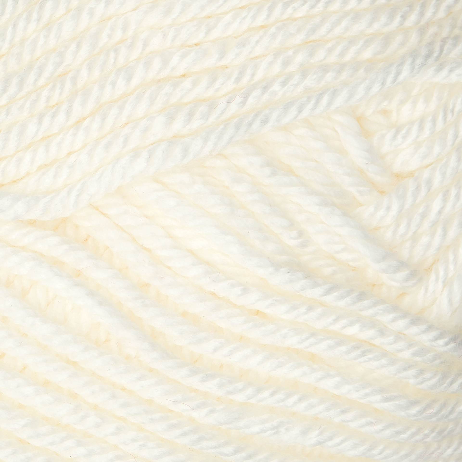 Universal Yarn Traditions Blanket Kit - close up of White Glow yarn
