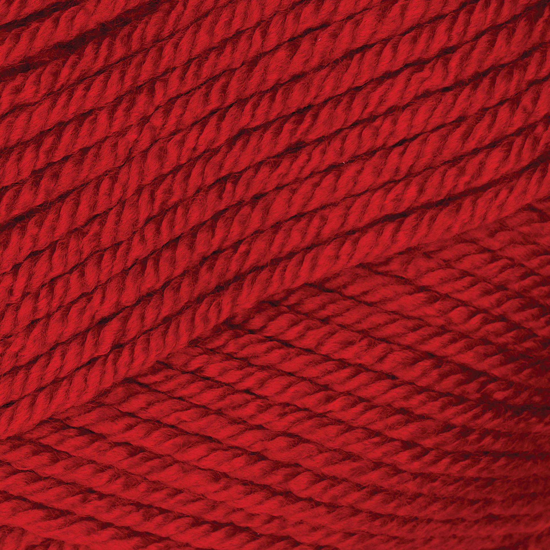 Universal Yarn Traditions Blanket Kit - close-up of race car red yarn