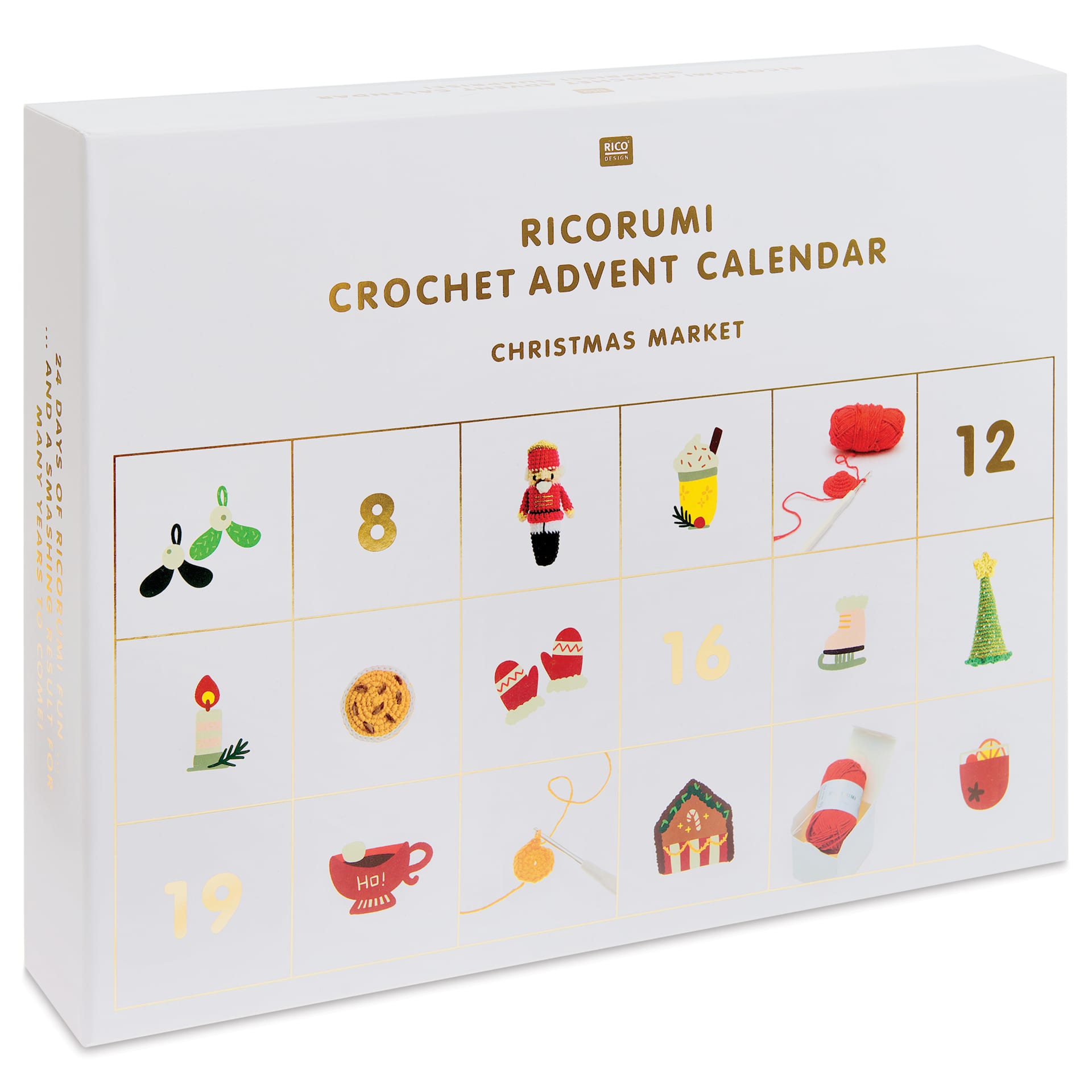 Rico Design Ricorumi Advent Calendar, packaging