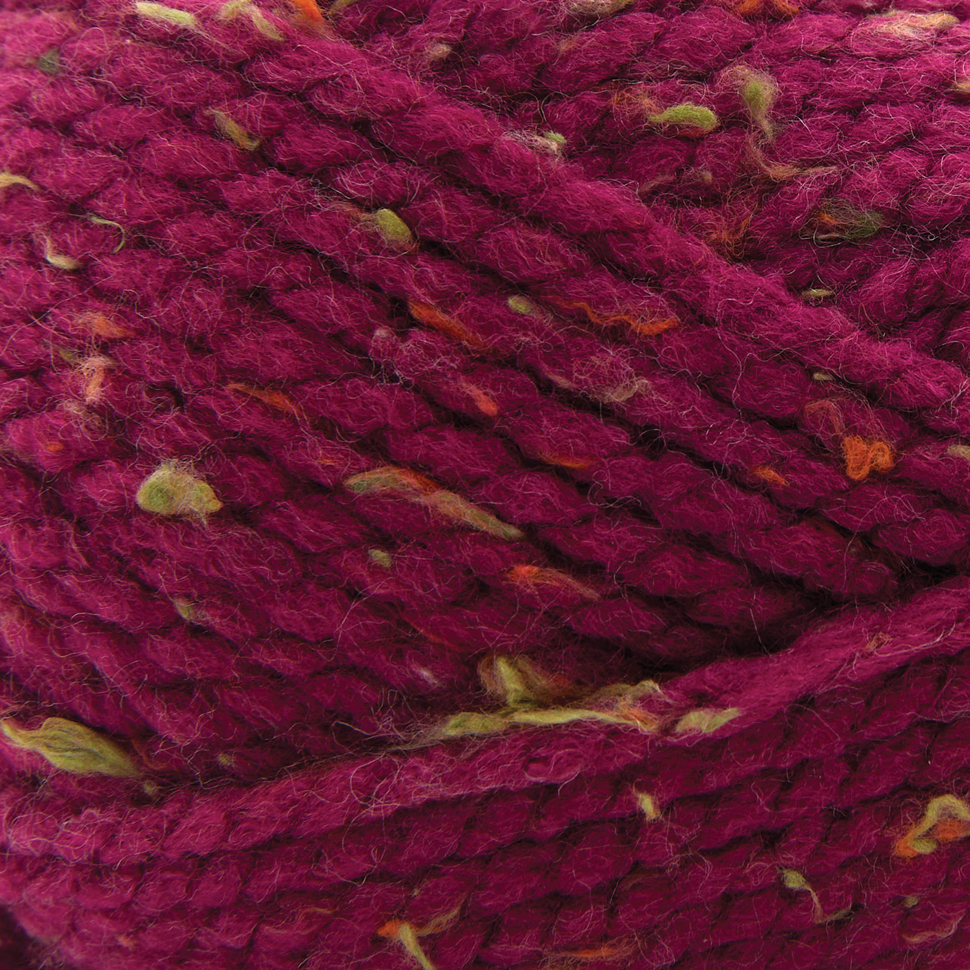 Premier Yarn Serenity Chunky Tweed Yarn - Mulberry close up to show texture