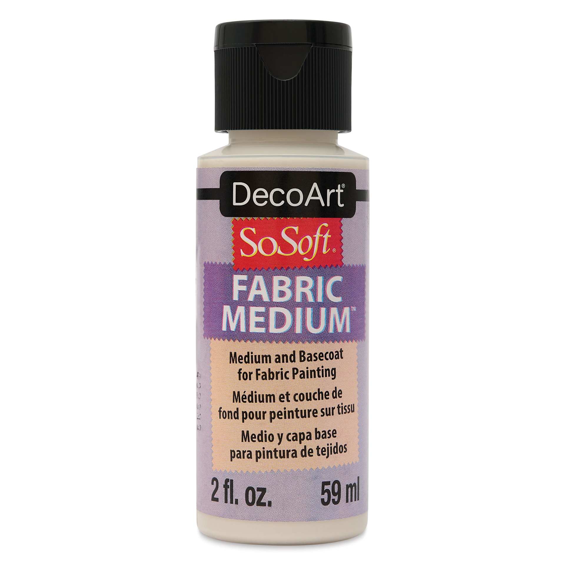 DecoArt SoSoft Fabric Medium - 2 oz, Bottle