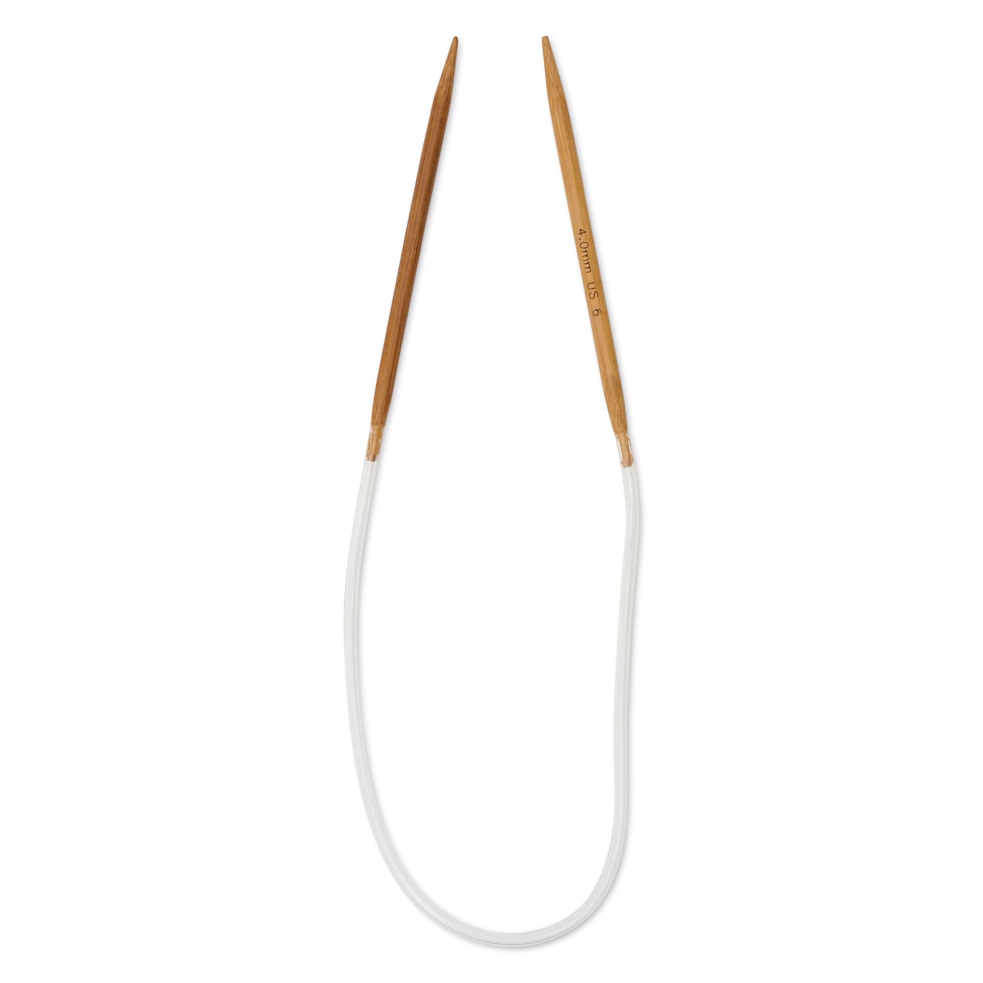 Lion Brand Bamboo Circular Knitting Needles - Size 6, 16" Circle