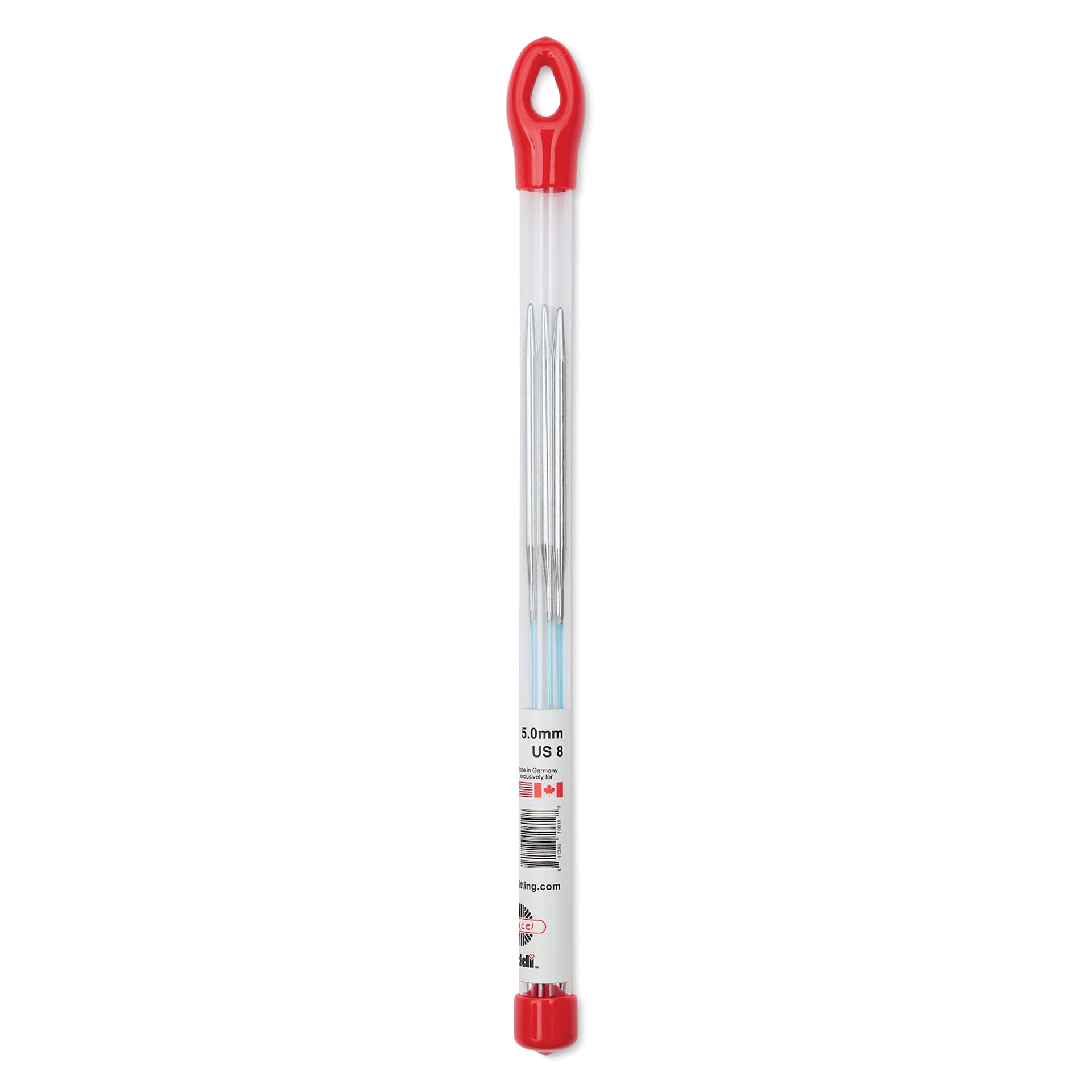 Skacel by Addi FlexiFlips Knitting Needles - Pkg of 3, 8", US08 packaging