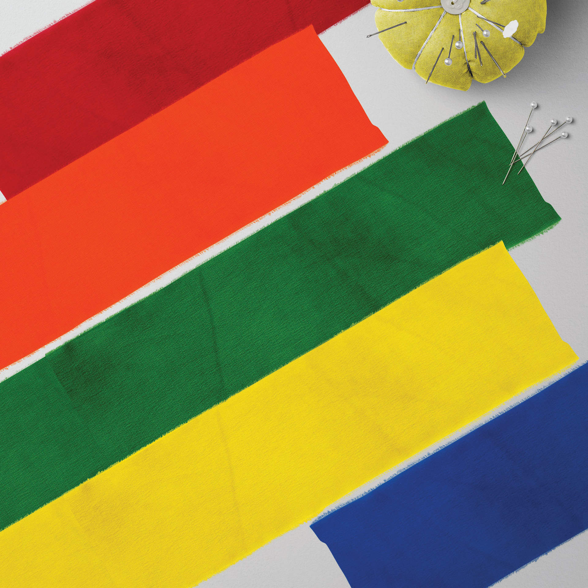 Create It Fabric Strips - Pkg of 20, Solid Brights, 2.5" x 42"