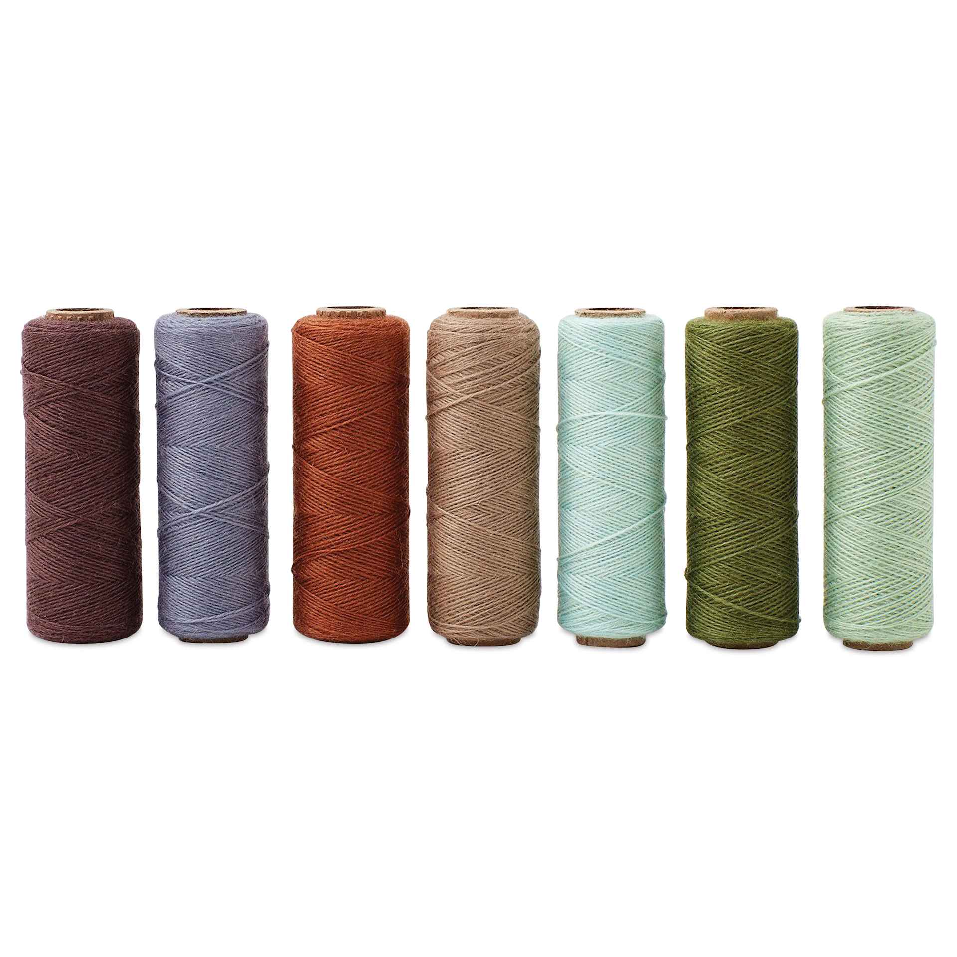 Gist Yarn Array Wool Weaving Yarn - Pkg of 7, Nature